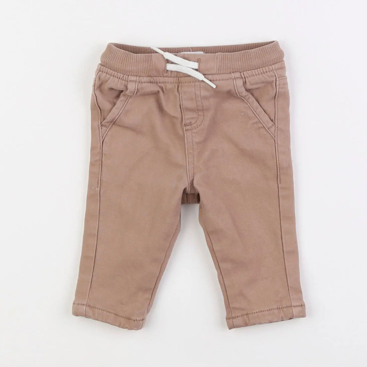 Vertbaudet - pantalon marron - 3 mois
