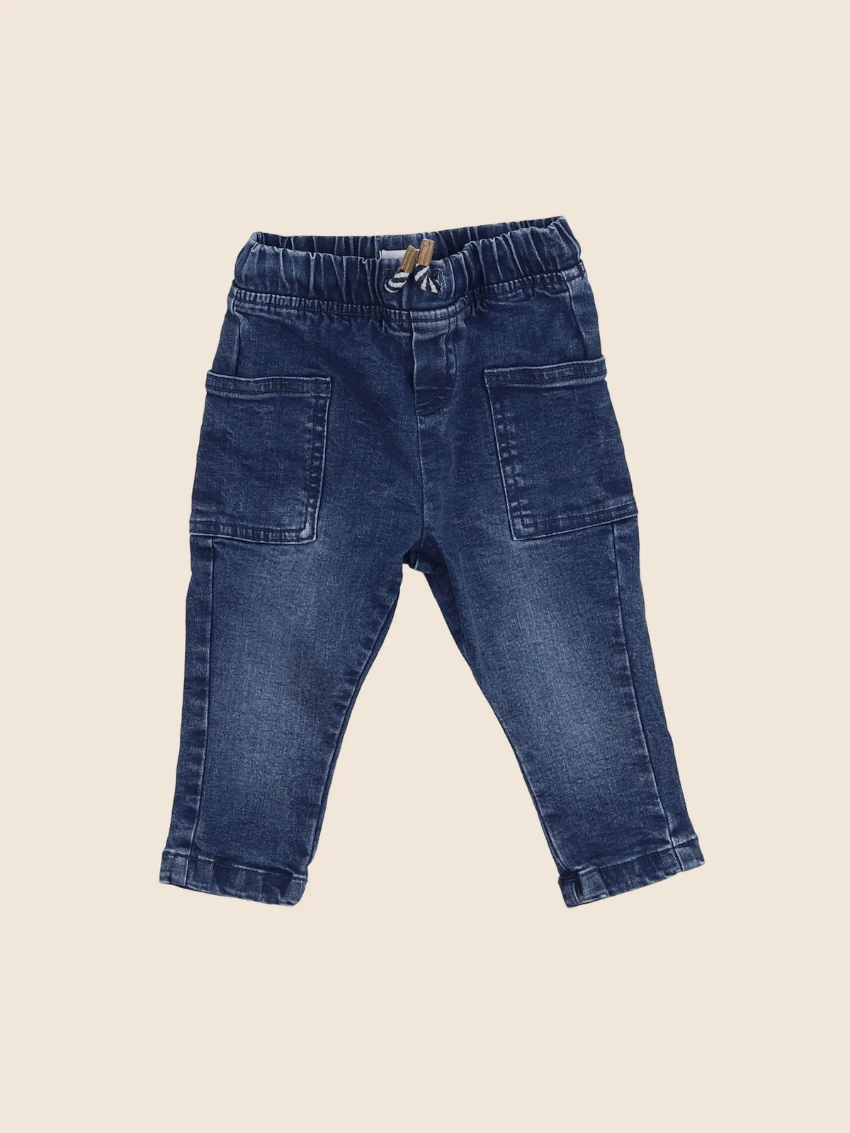Vertbaudet - jean bleu - 12 mois