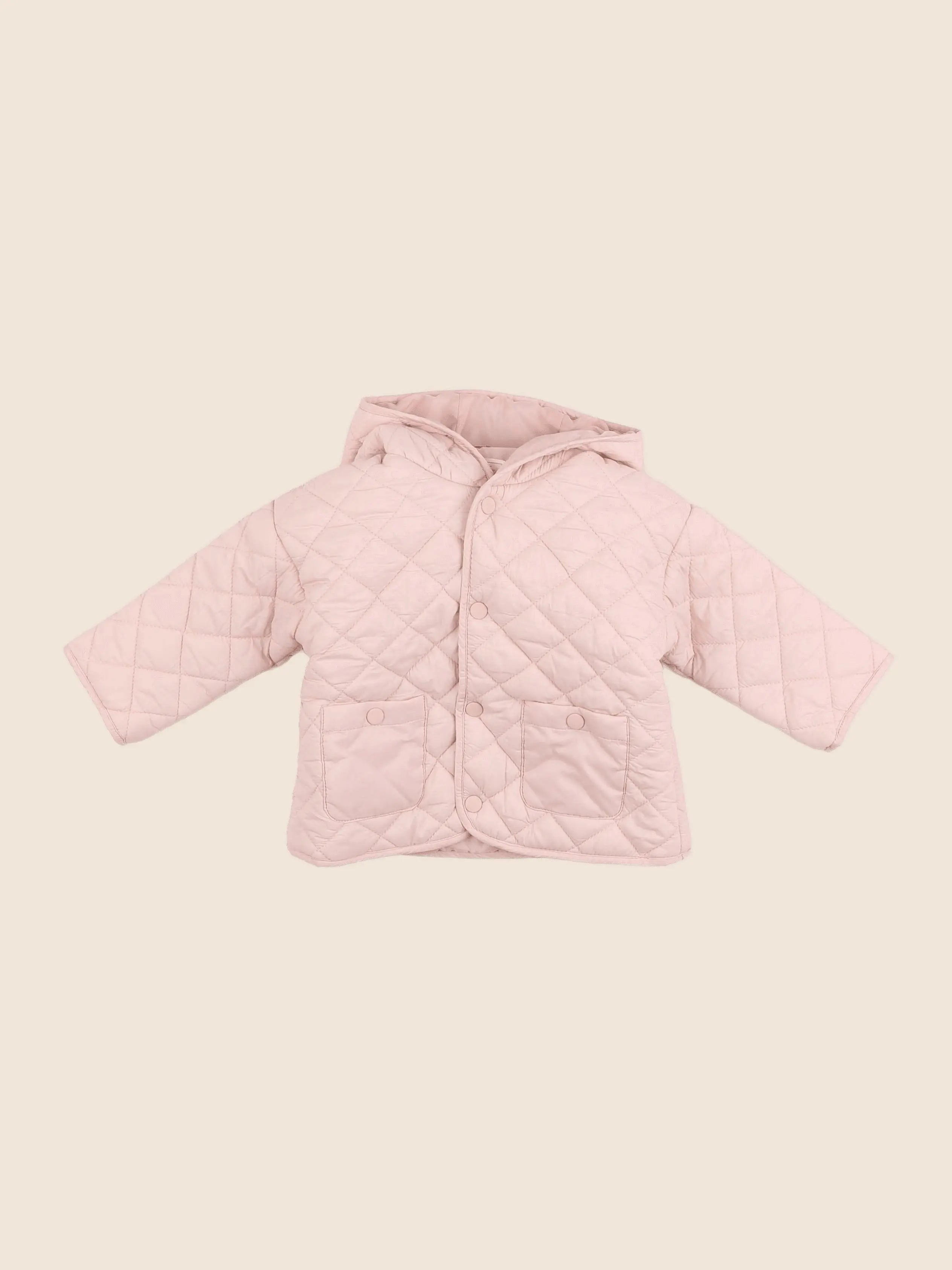 Vertbaudet - doudoune rose - 9 mois