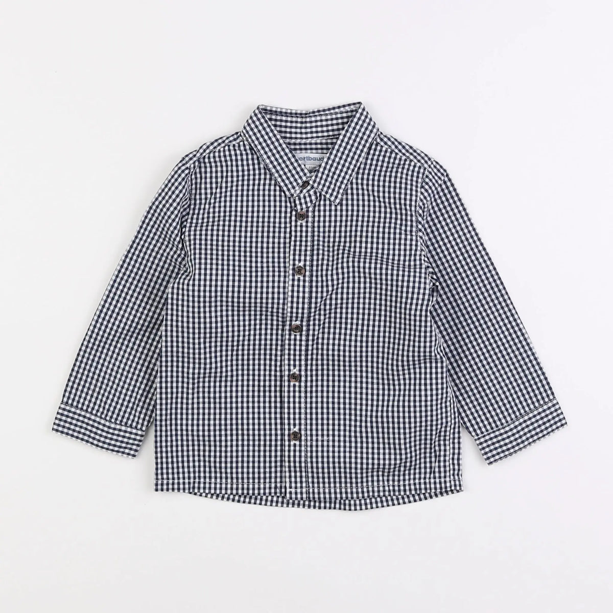Vertbaudet - chemise bleu - 18 mois