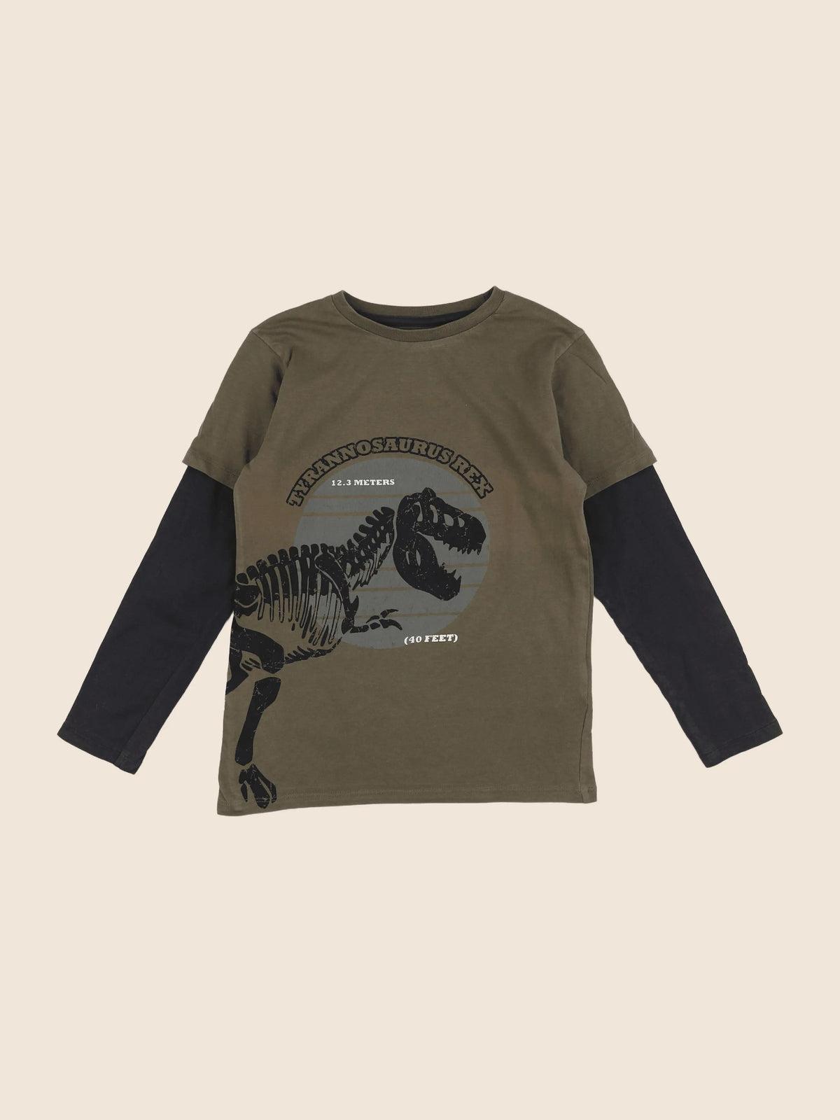 Vertbaudet - tee-shirt vert - 8 ans
