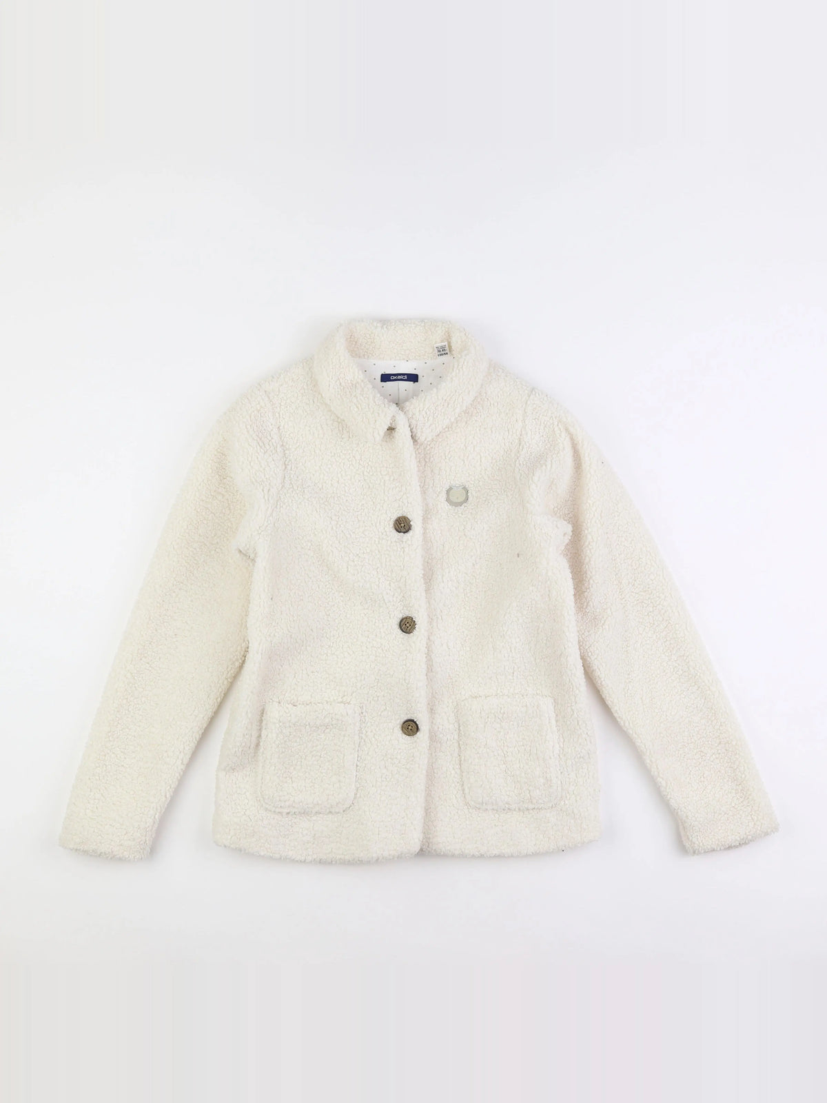 Okaidi - veste beige - 12 ans
