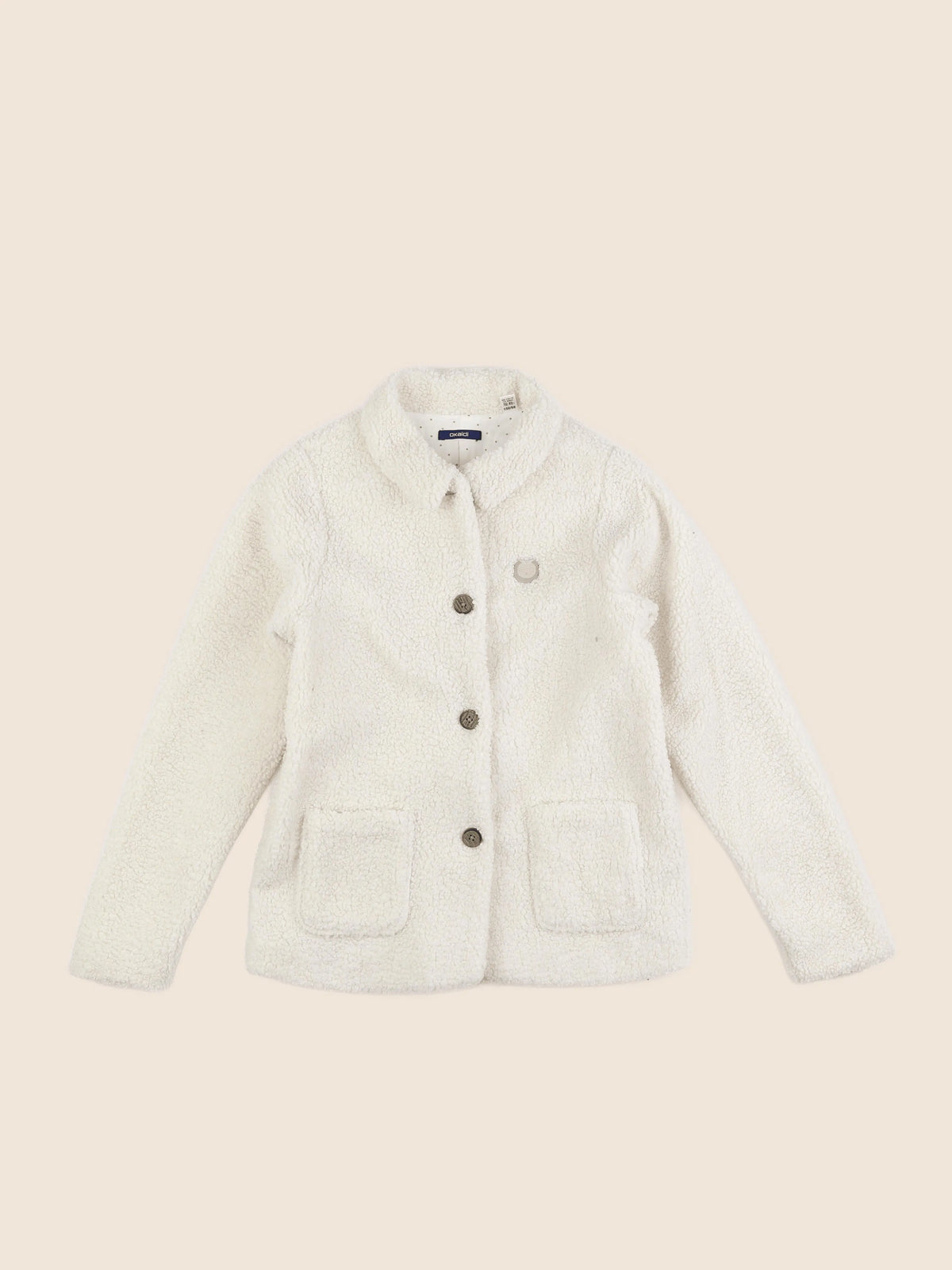 Okaidi - veste beige - 12 ans