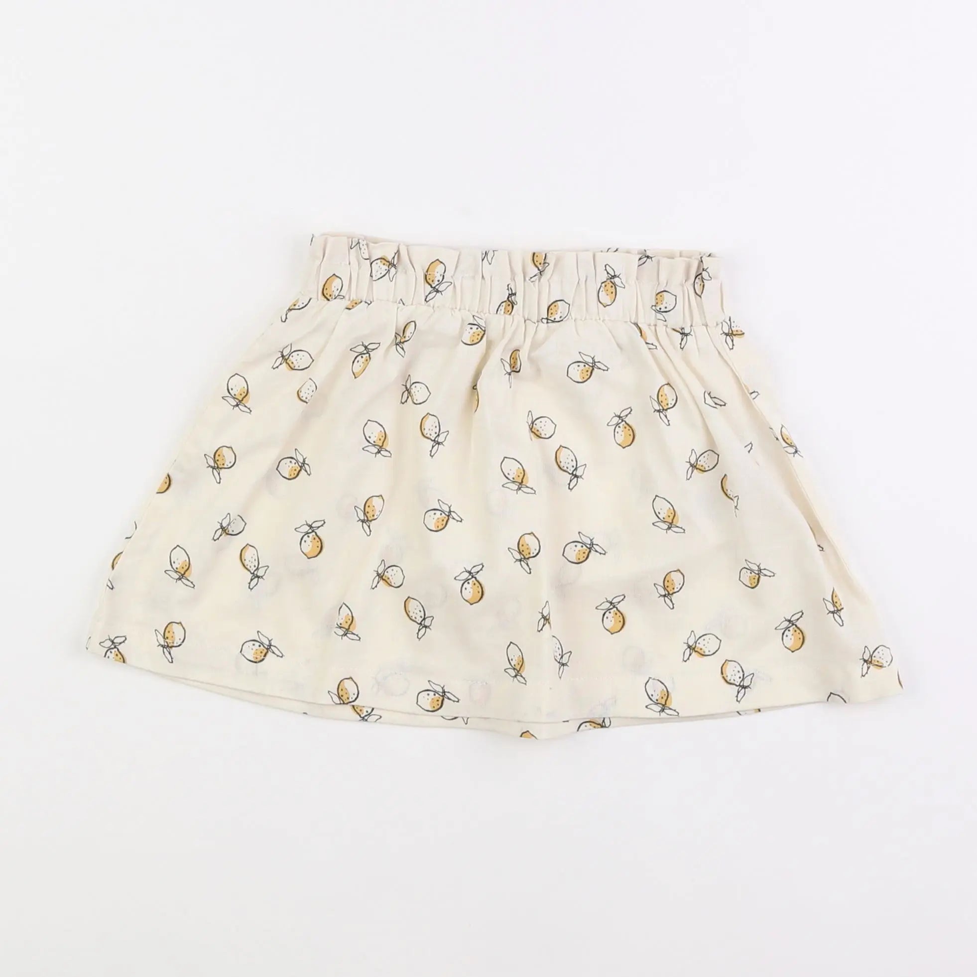 Vertbaudet - jupe beige - 2 ans