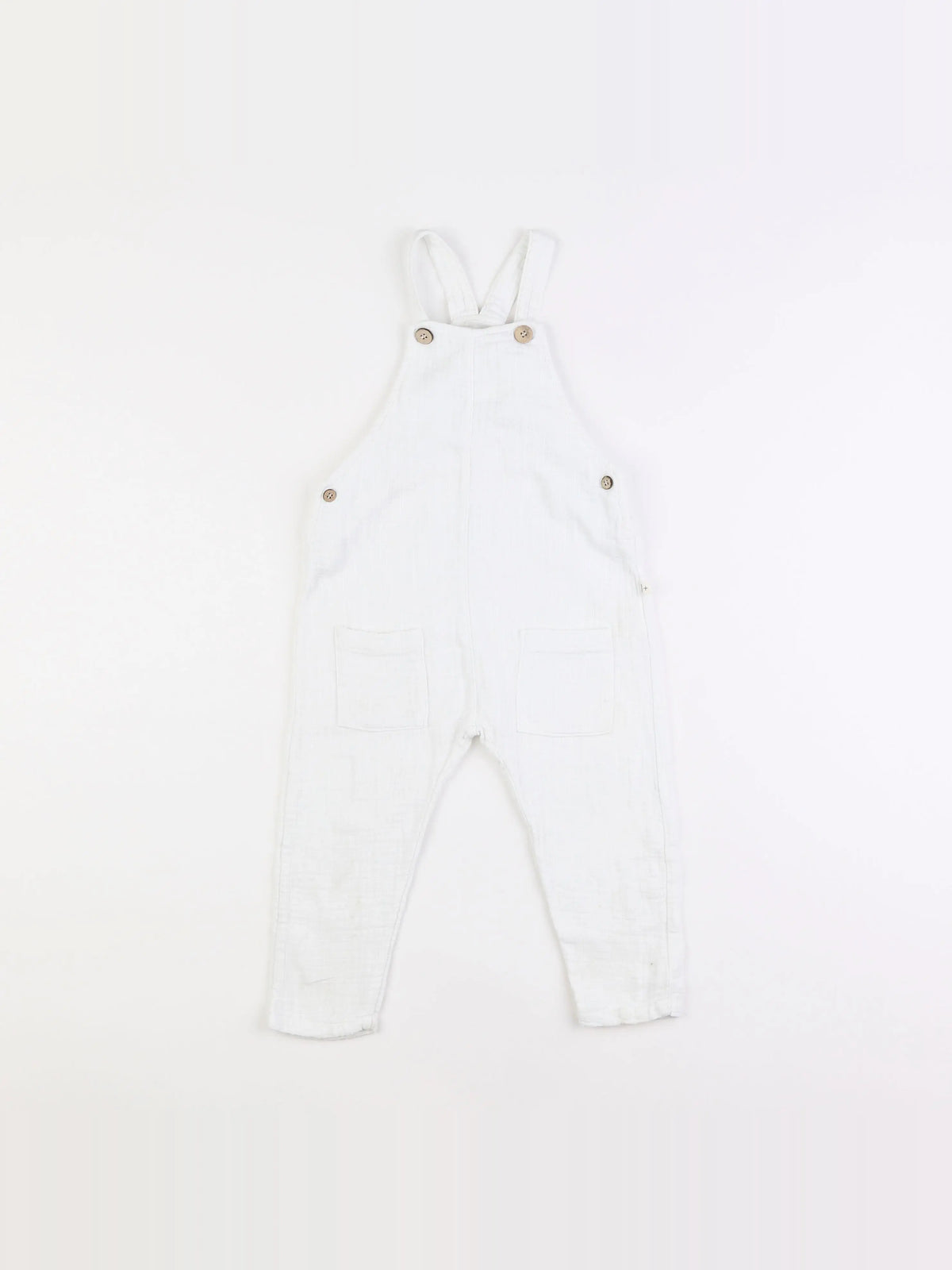 1+ In the family - salopette blanc - 18 mois