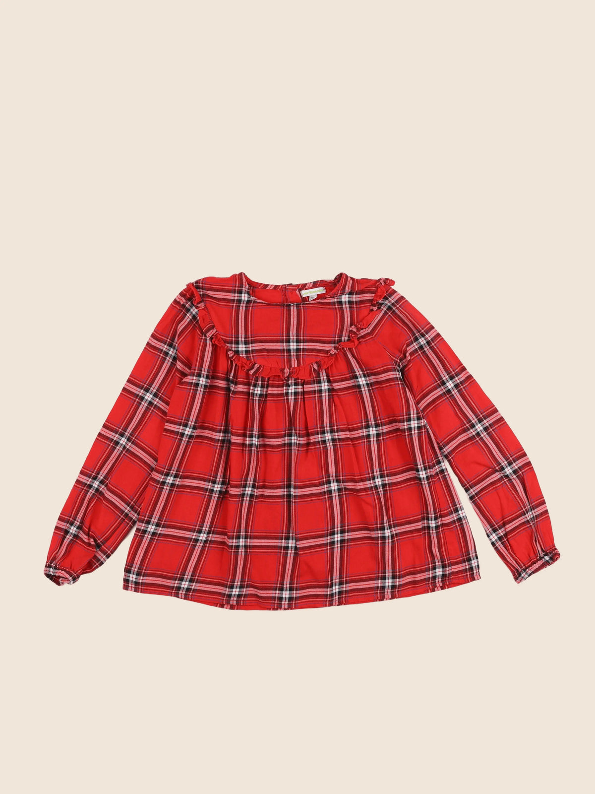 Vertbaudet - blouse rouge - 12 ans