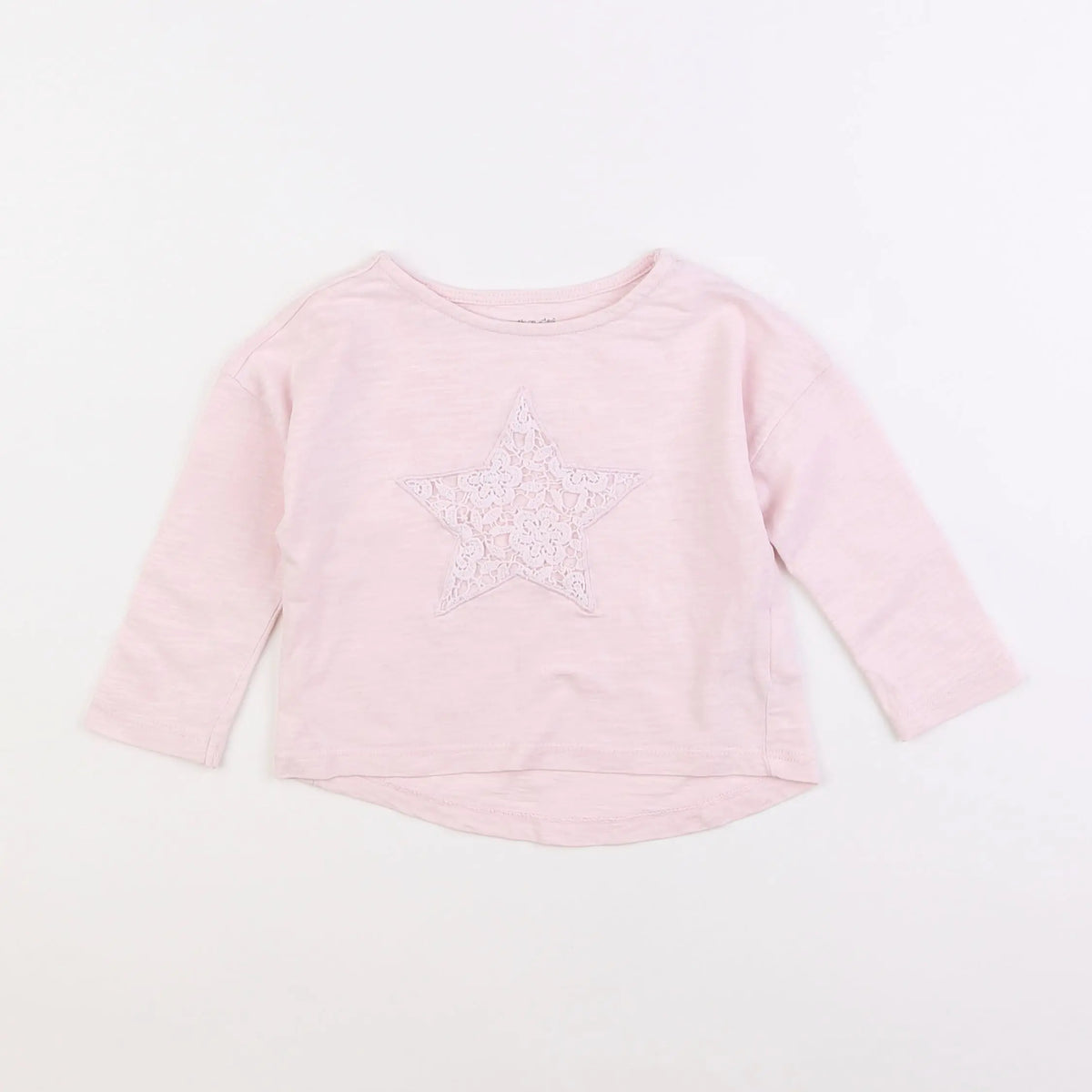 Vertbaudet - tee-shirt rose - 2 ans