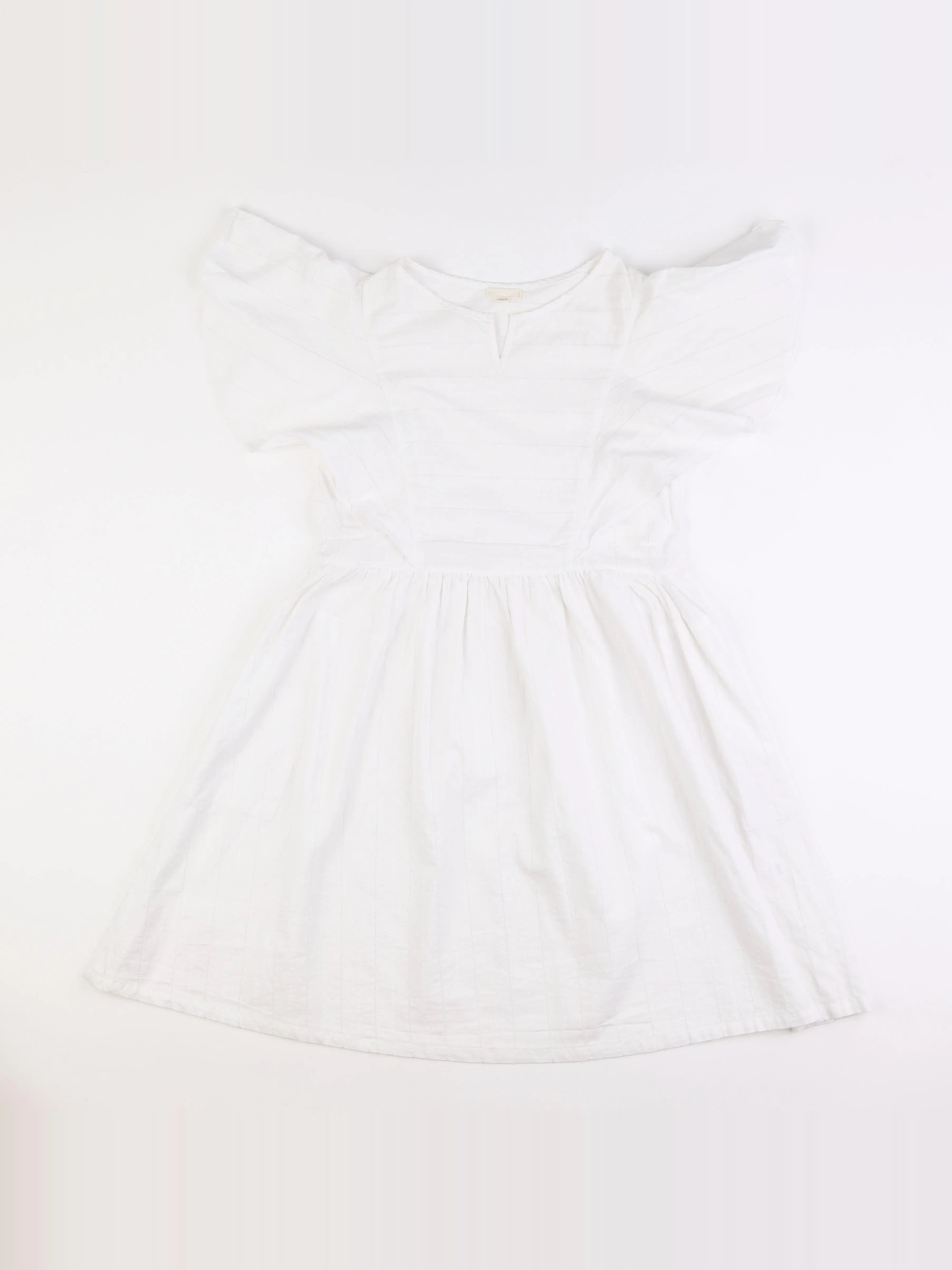 Talc - robe blanc - 12 ans