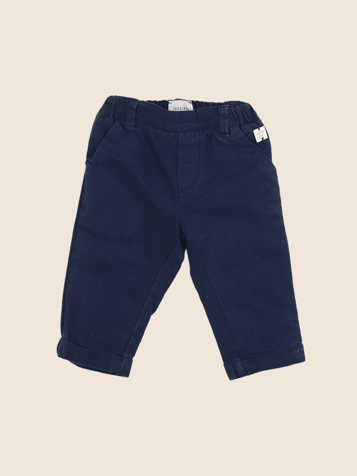 Carrément Beau - pantalon bleu - 6 mois