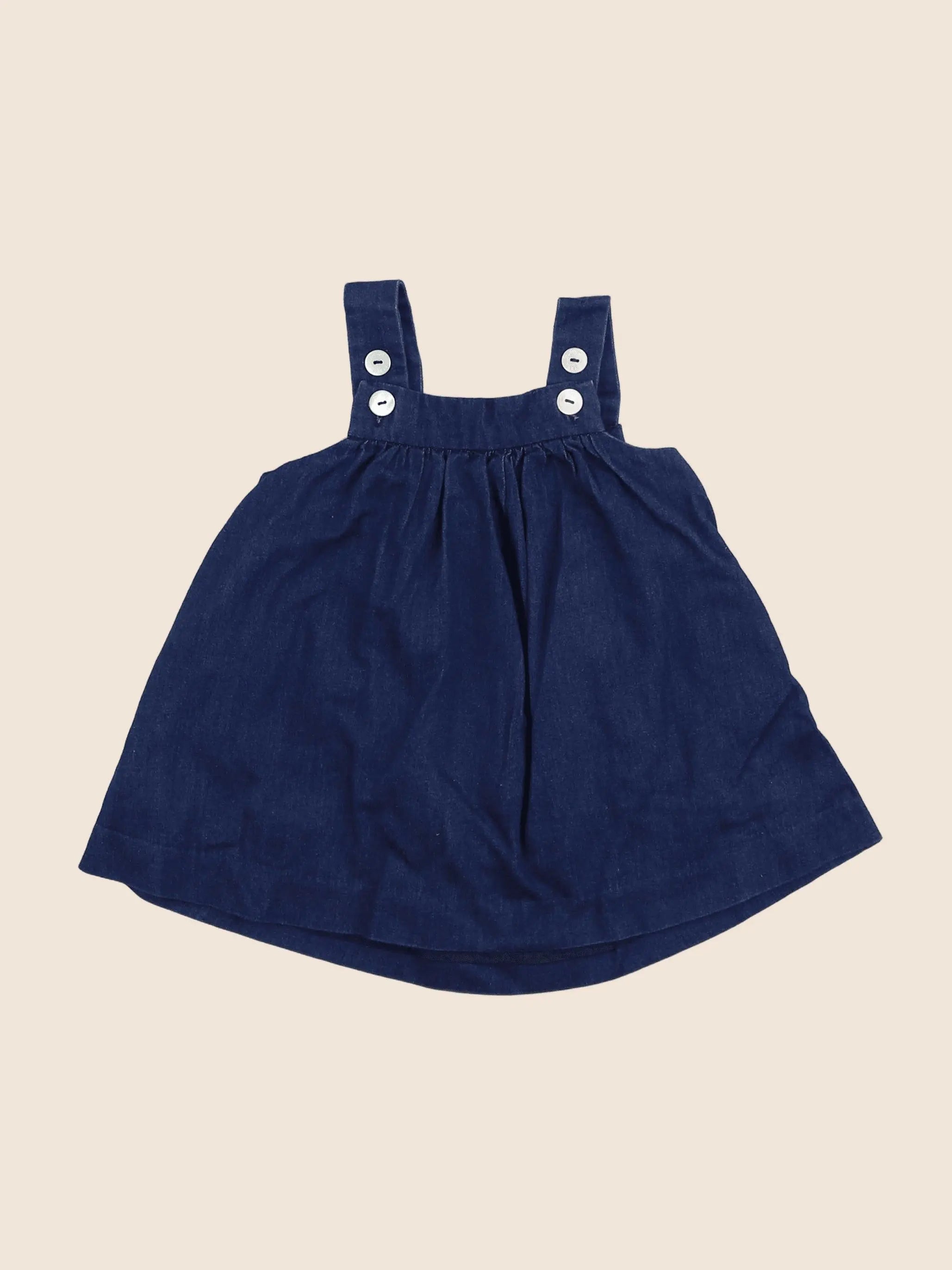 Jacadi - robe bleu - 12 mois