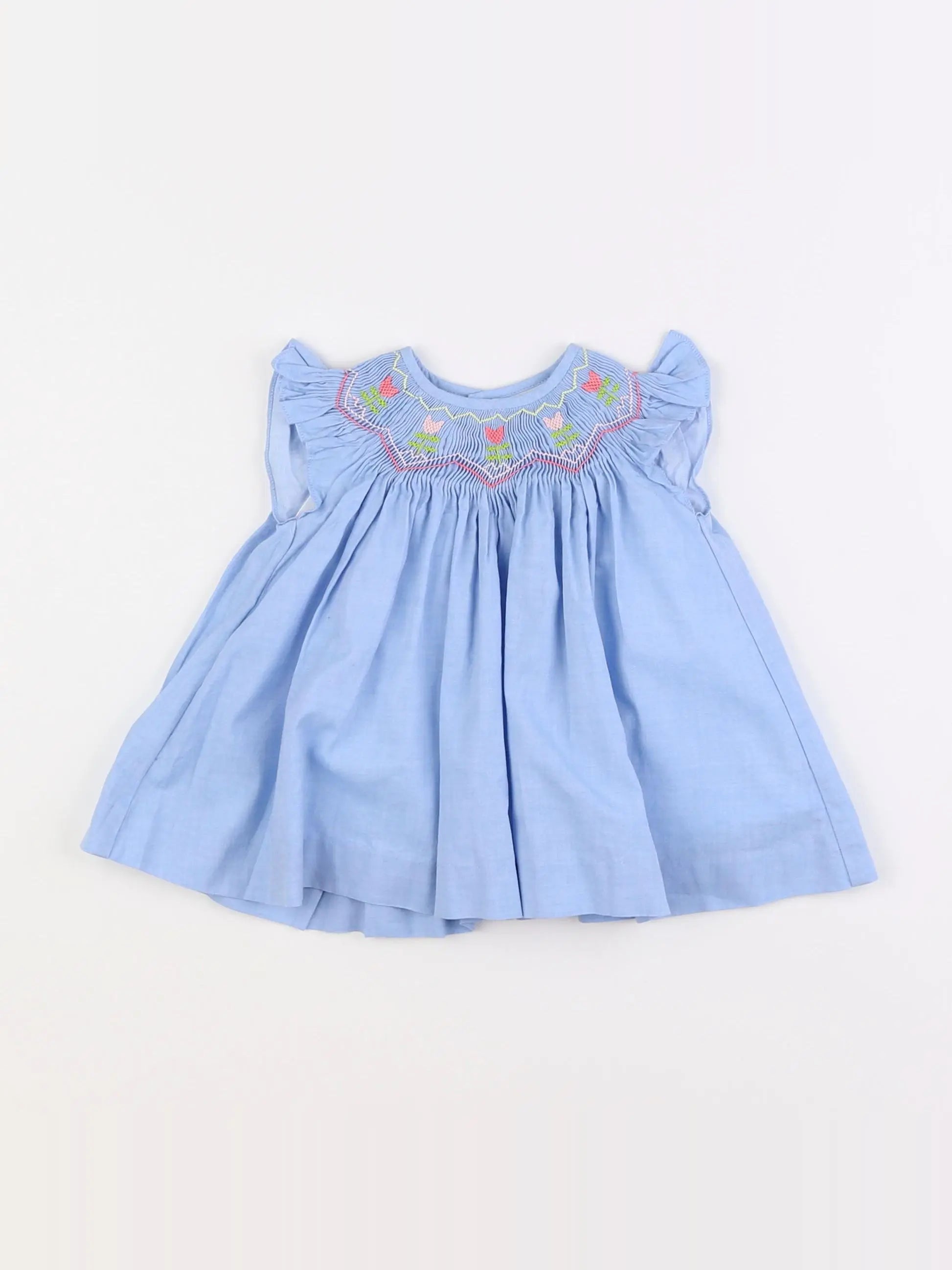 Jacadi - robe bleu - 3 mois