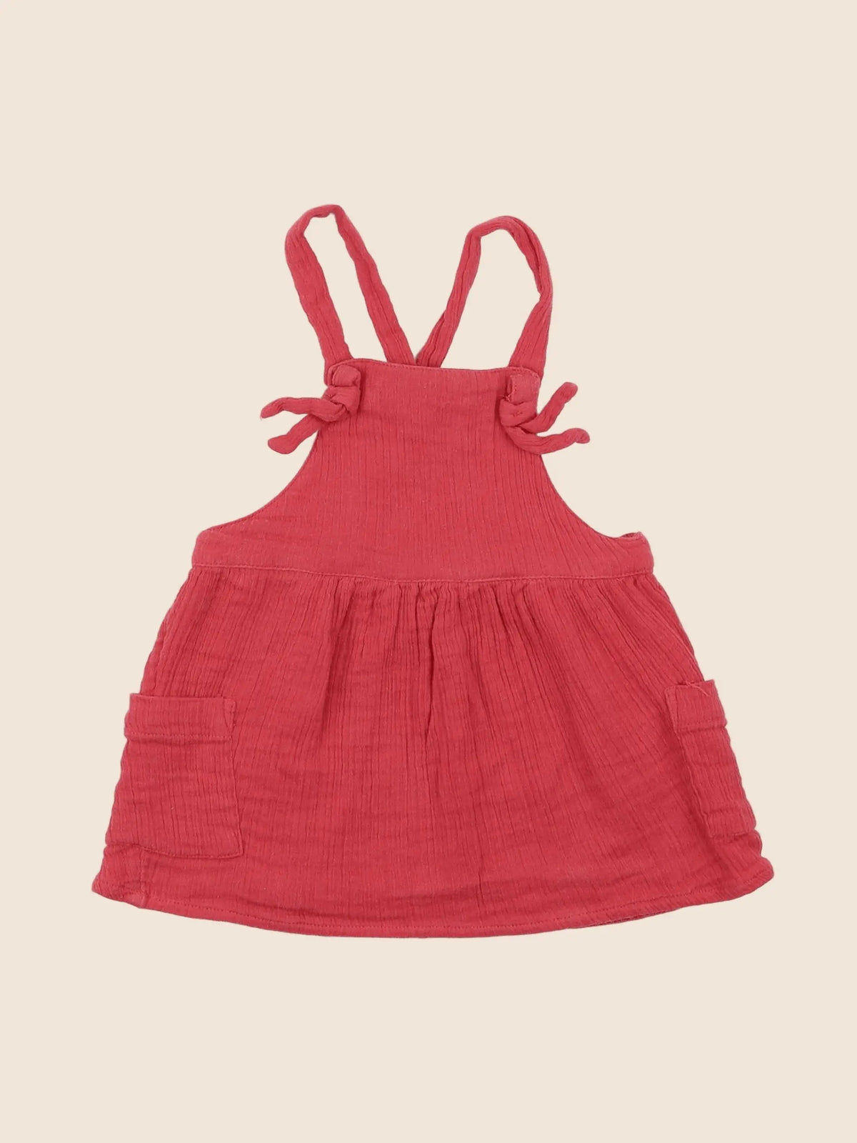 Vertbaudet - robe rouge - 12 mois