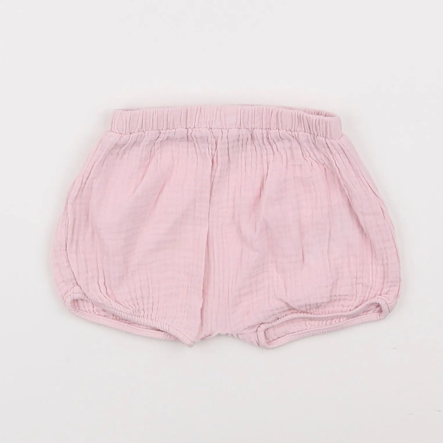 Vertbaudet - short rose - 12 mois