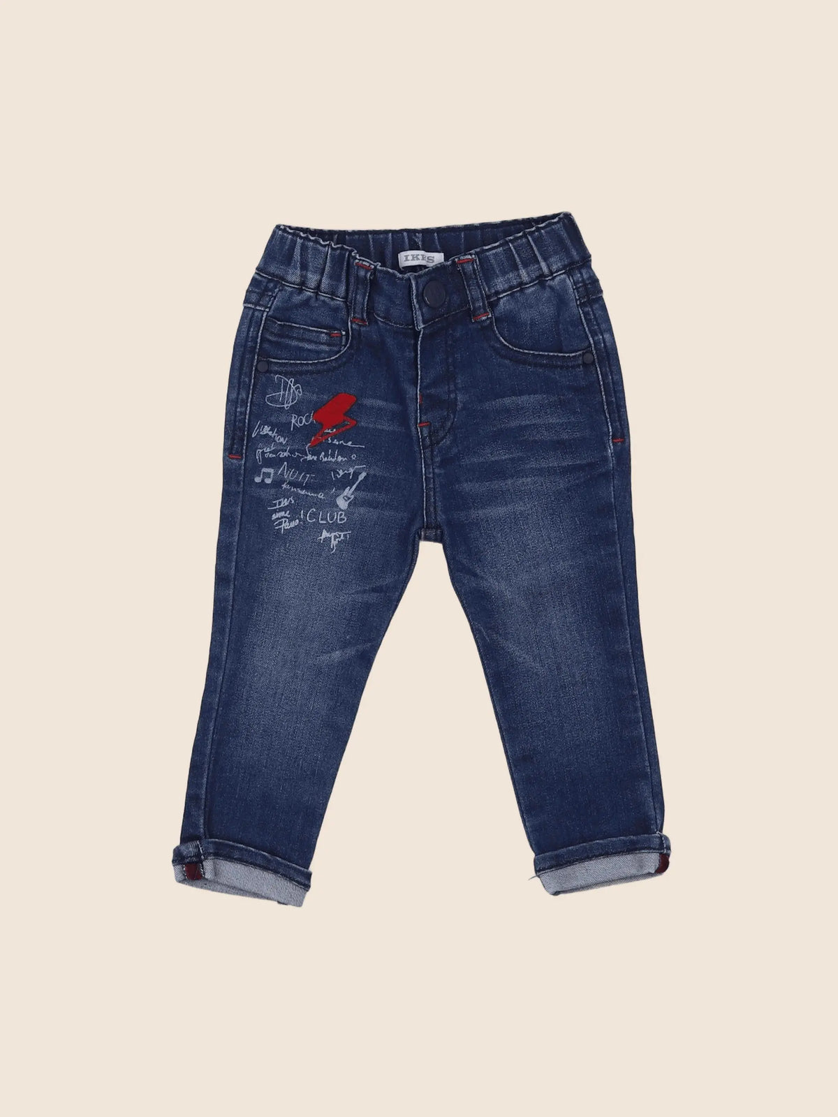 IKKS - jean bleu - 12 mois