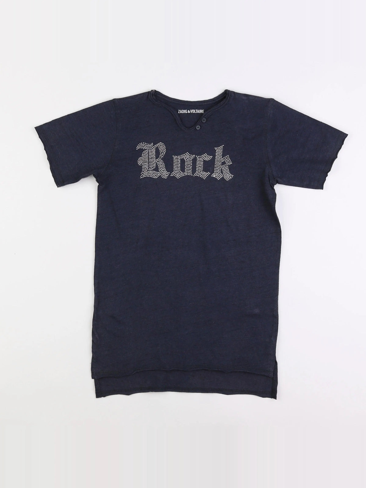 Zadig & Voltaire - tee-shirt bleu - 6 ans
