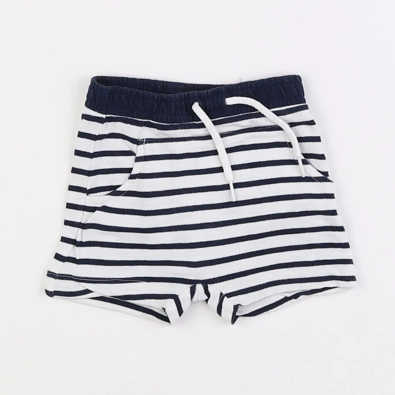 Vertbaudet - short blanc - 12 mois