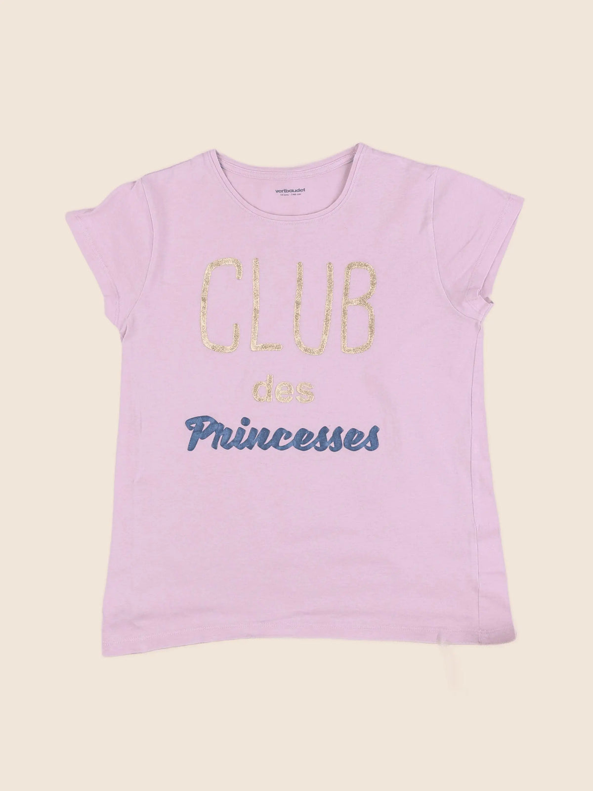 Vertbaudet - tee-shirt violet - 10 ans