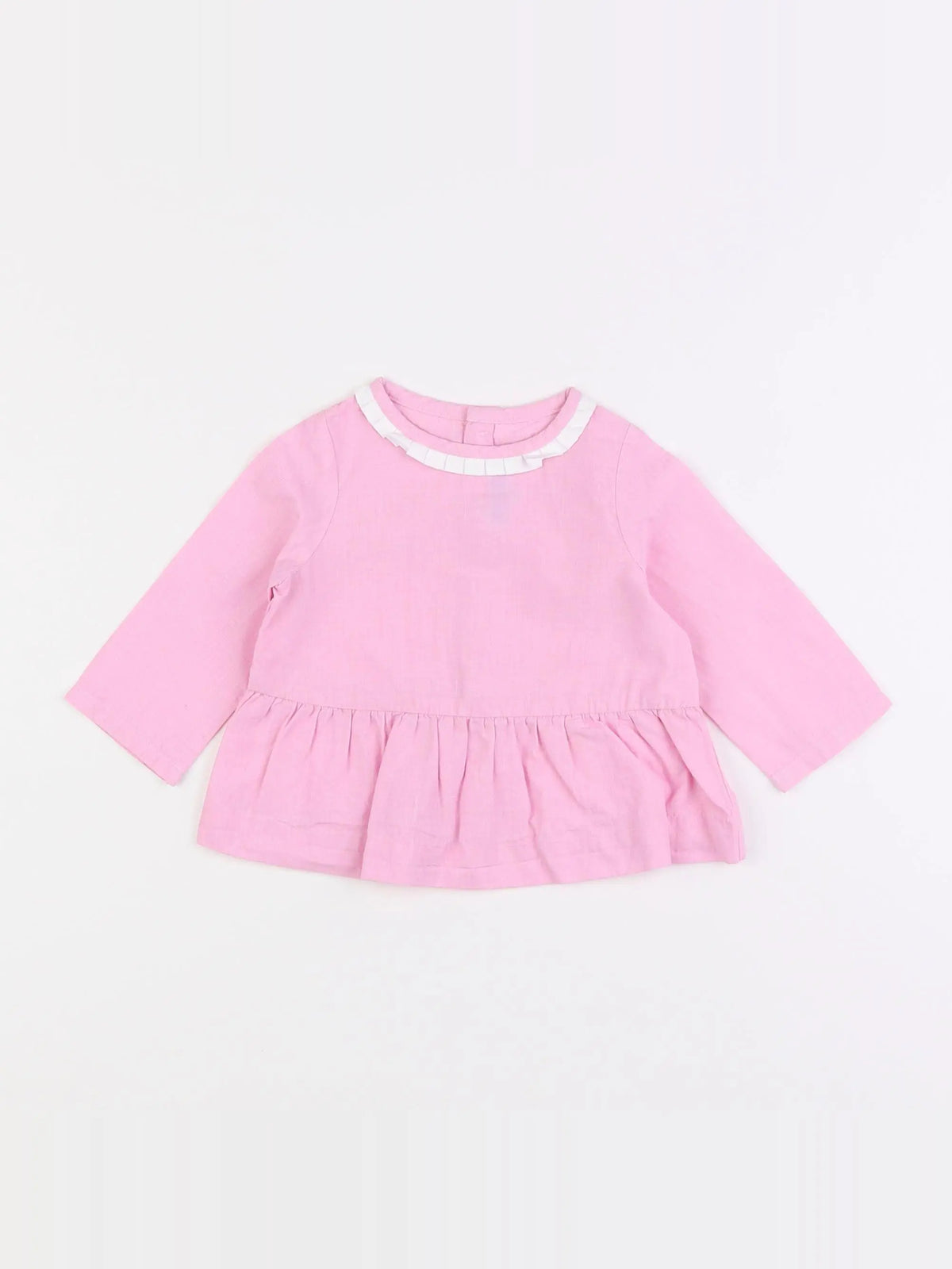 Jacadi - blouse rose - 6 mois