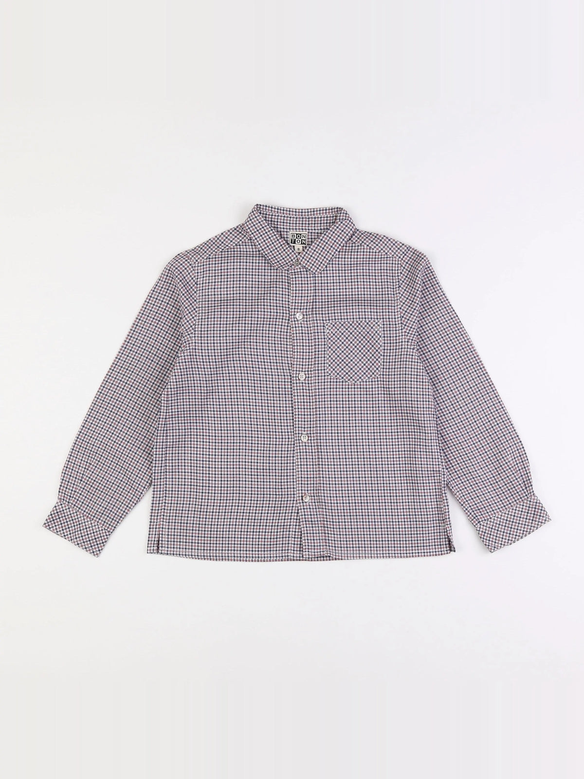 Bonton - chemise multicolore - 8 ans