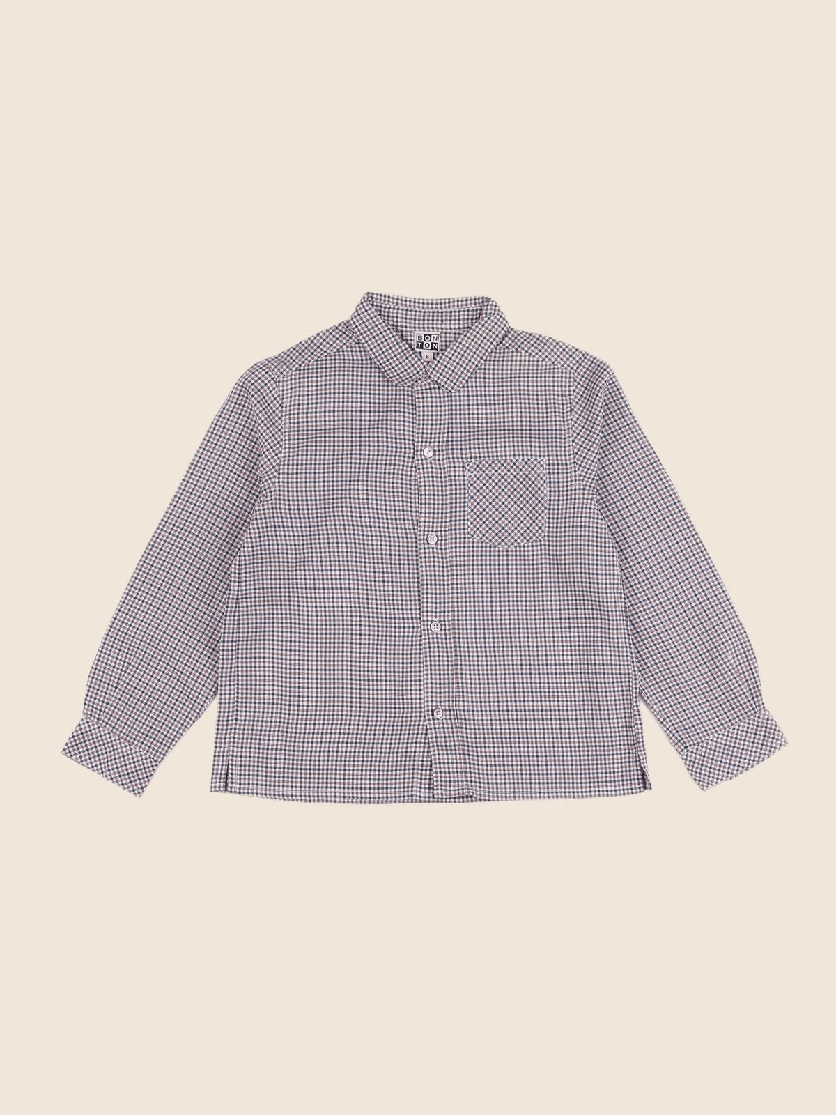 Bonton - chemise multicolore - 8 ans
