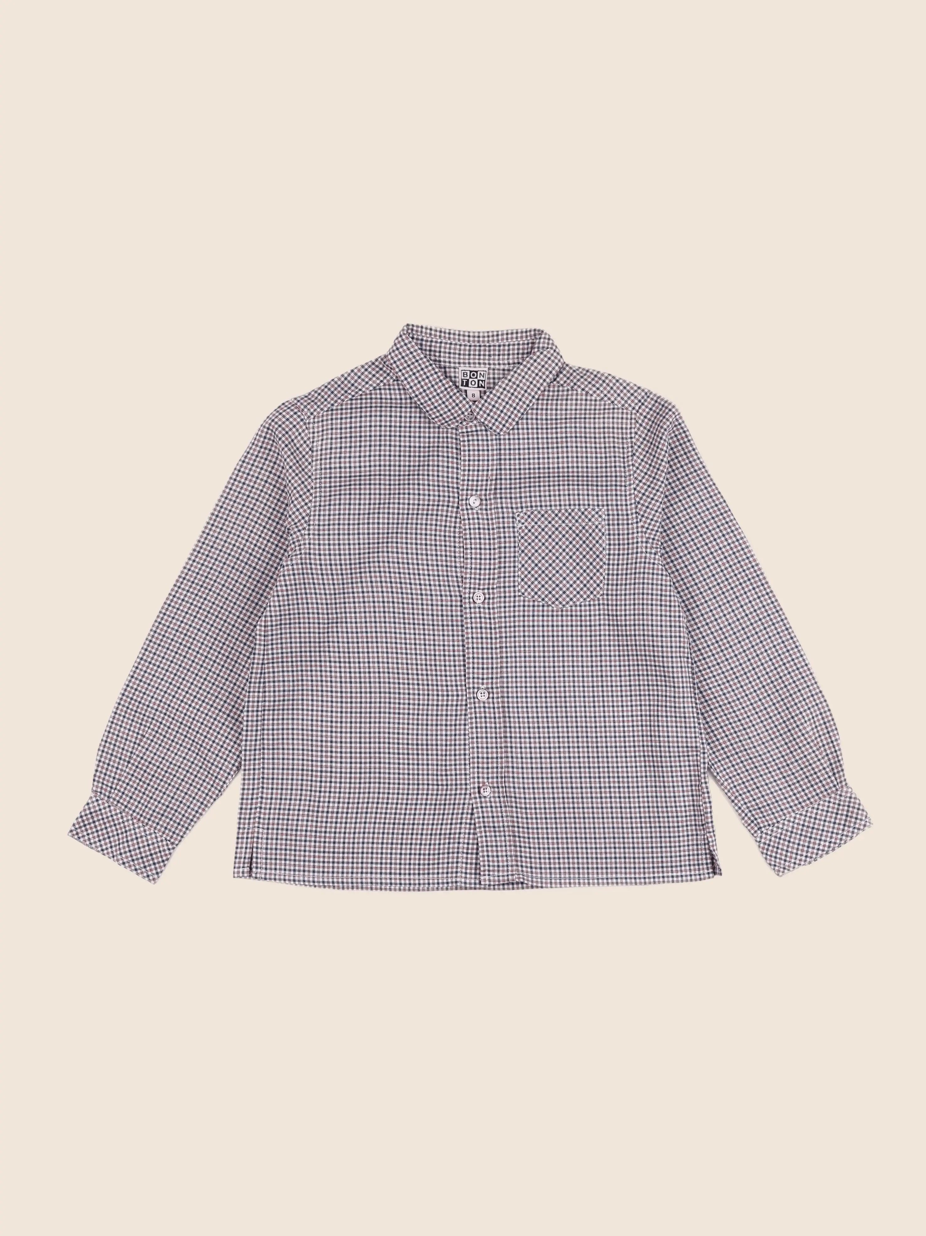 Bonton - chemise multicolore - 8 ans