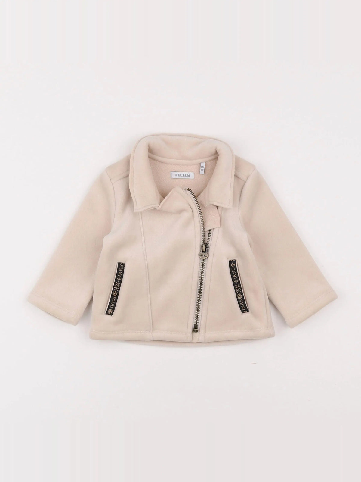 IKKS - veste beige - 6 mois