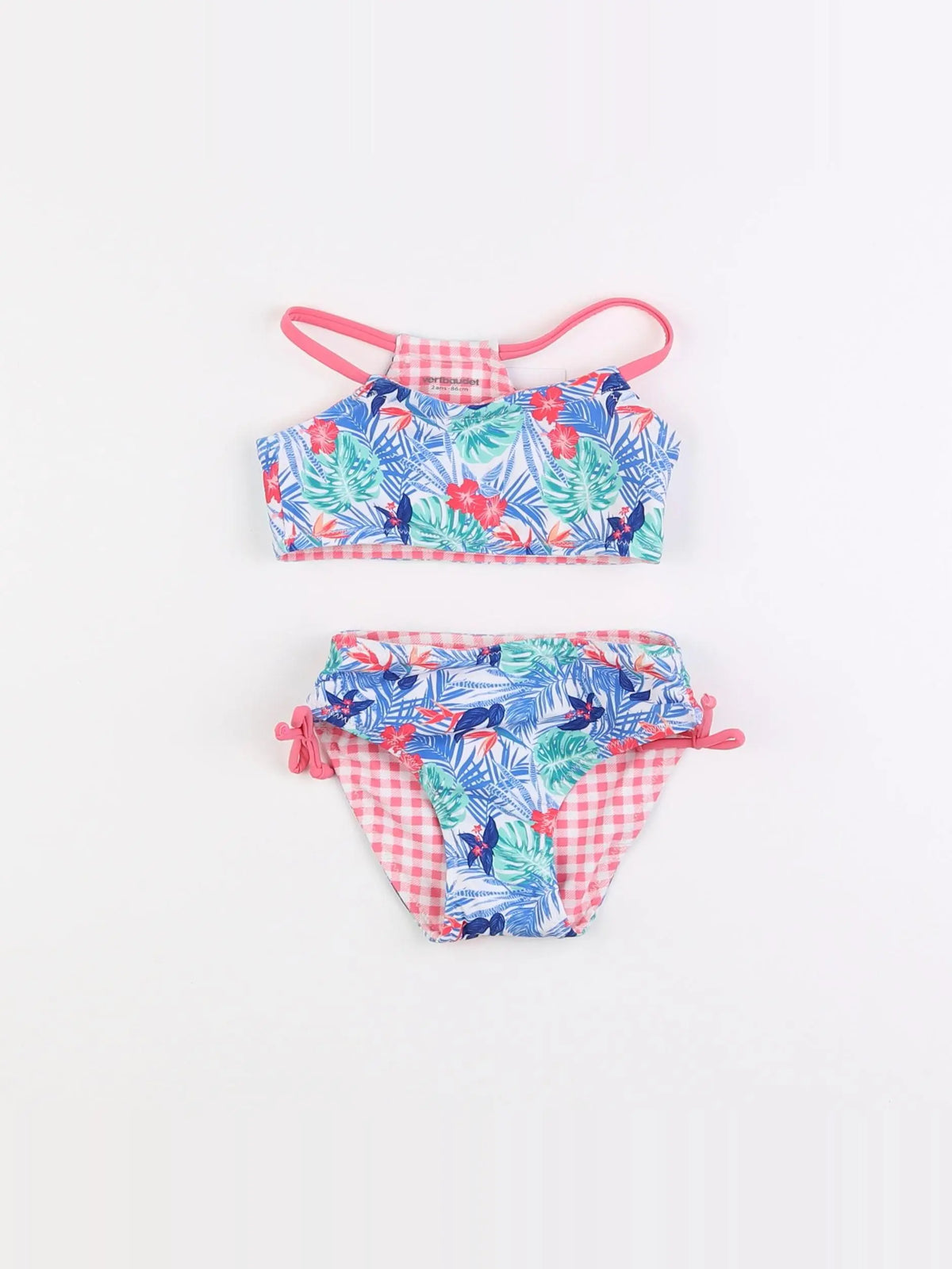 Vertbaudet - maillot de bain bleu - 2 ans