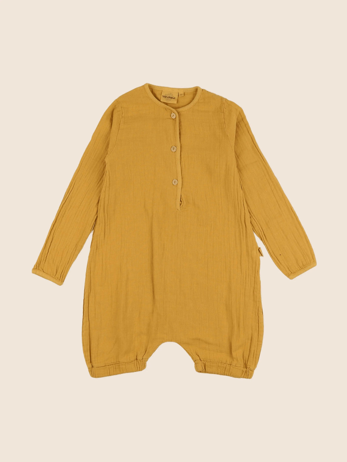 Moumout' - pyjama coton jaune - 6 ans