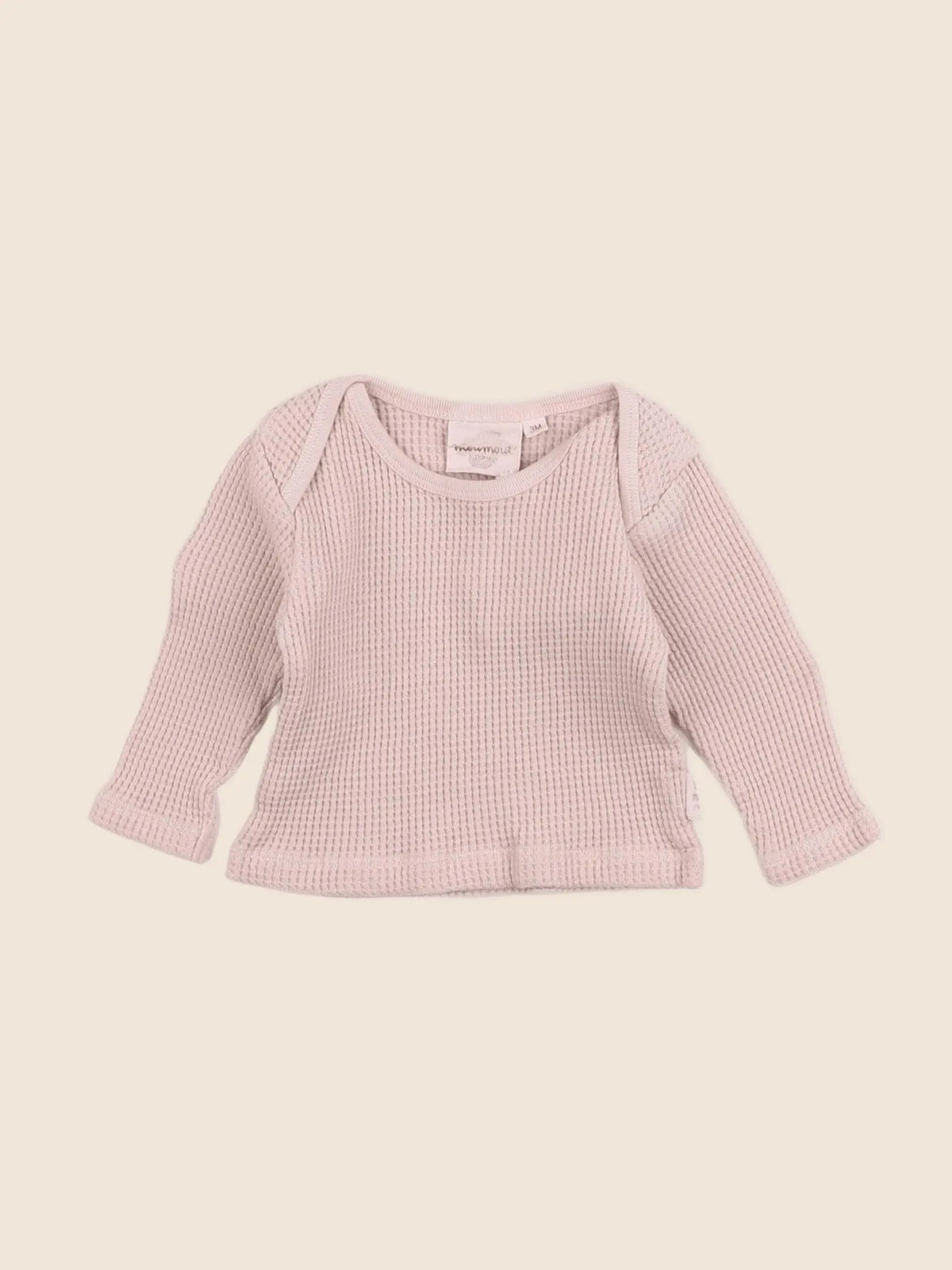 Moumout' - tee-shirt rose - 3 mois