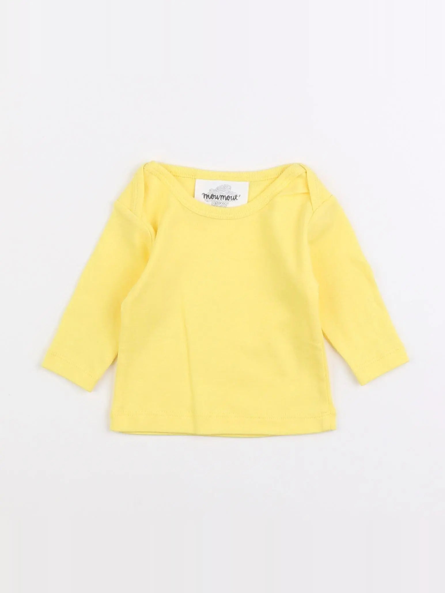 Moumout' - tee-shirt jaune - 3 mois