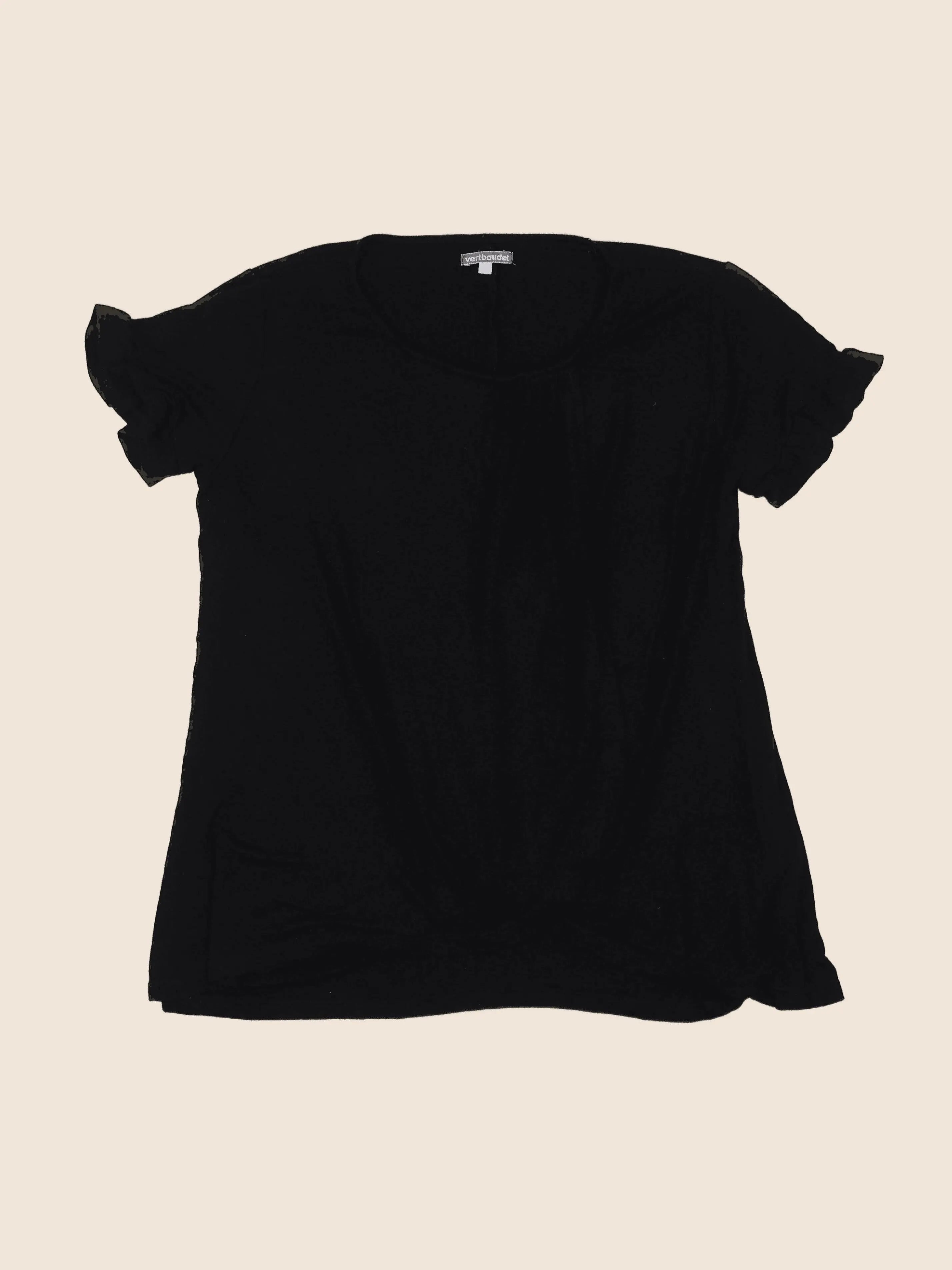 Vertbaudet - tee-shirt grossesse noir - 38 à 40