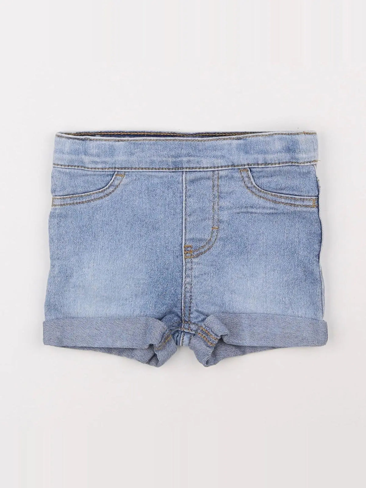 Levi's - short bleu - 18 mois