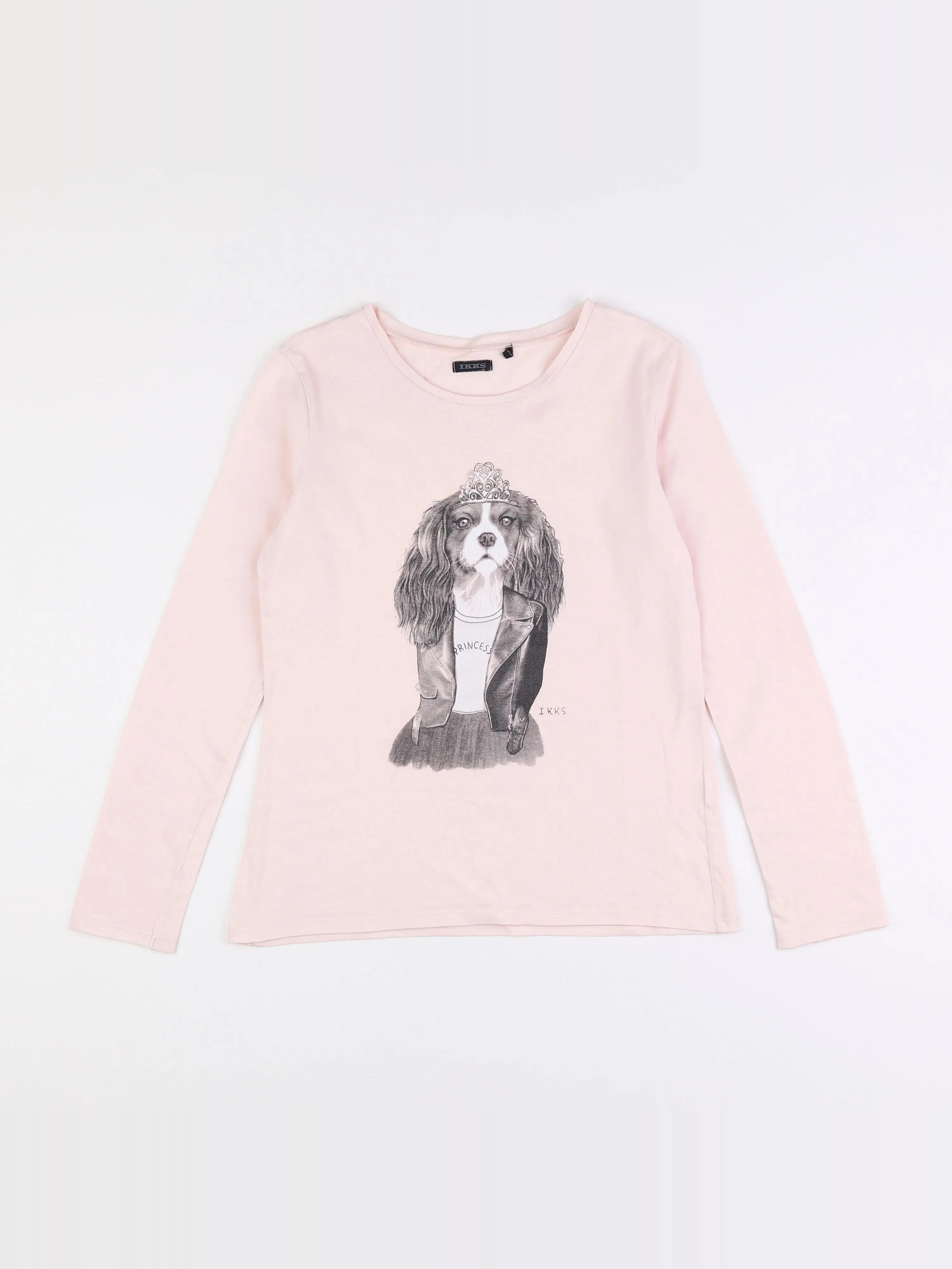 IKKS - tee-shirt rose - 12 ans
