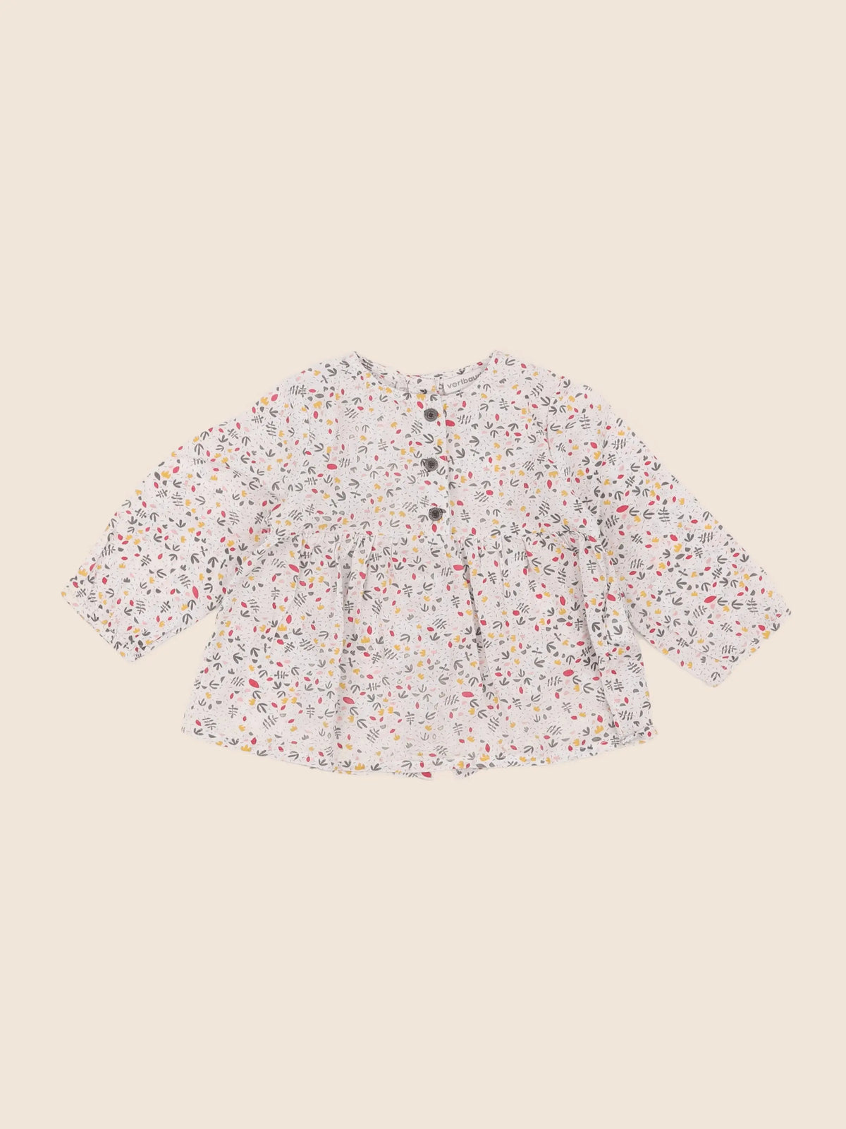 Vertbaudet - blouse multicolore - 12 mois