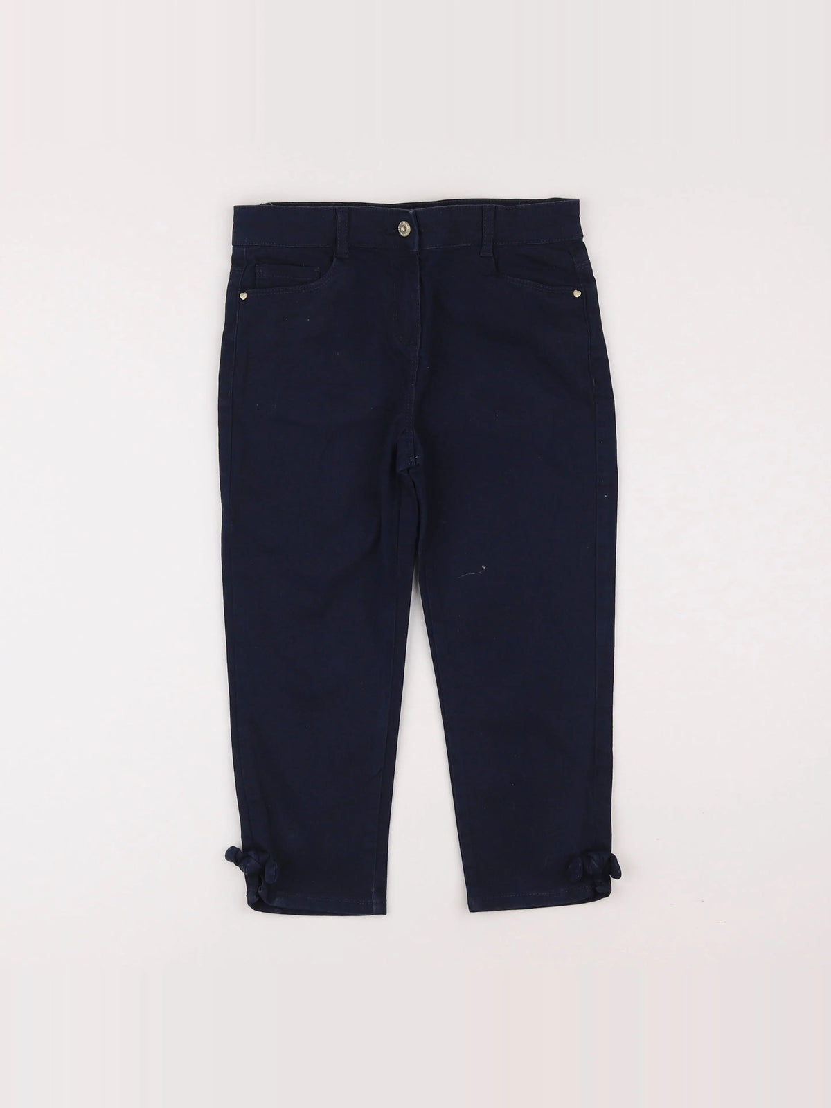 Vertbaudet - pantacourt bleu - 9 ans