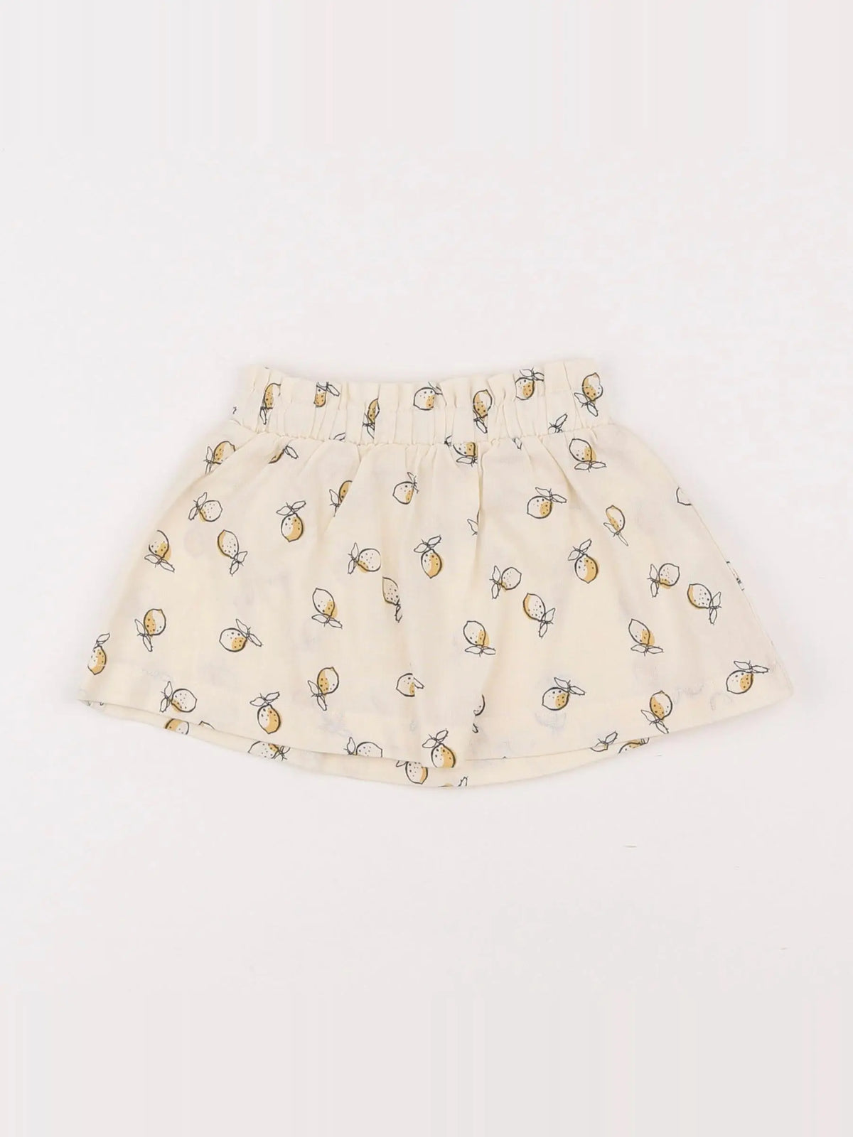 Vertbaudet - jupe beige - 9 mois