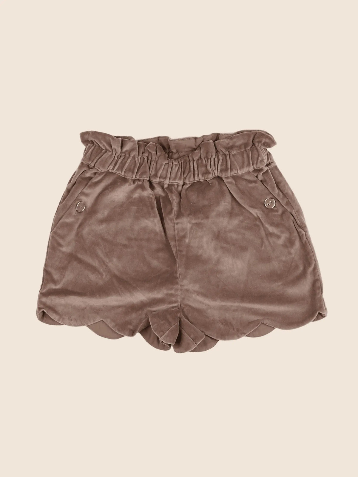 Vertbaudet - short marron - 10 ans