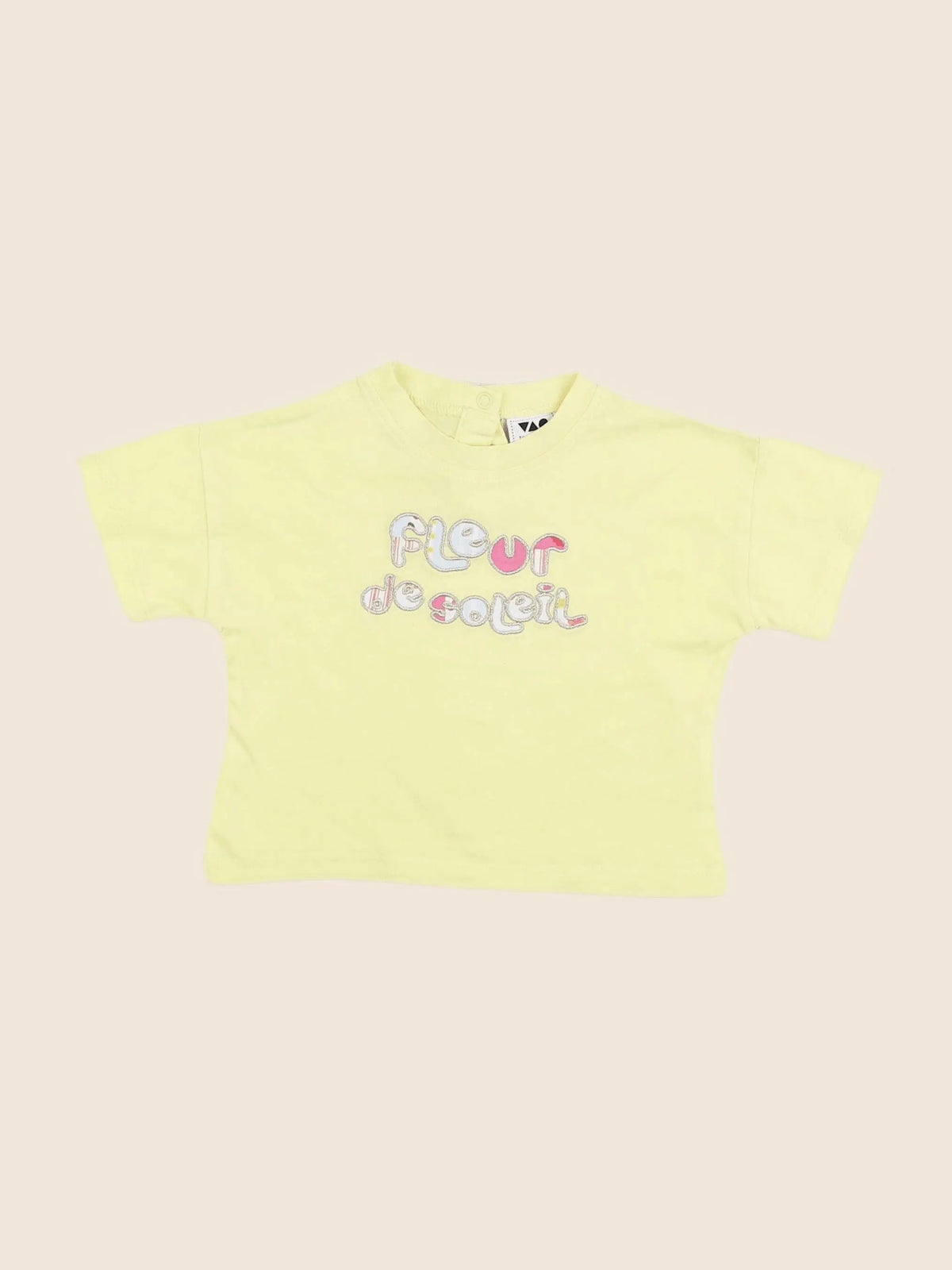 Tape à l'oeil - tee-shirt jaune - 6 mois
