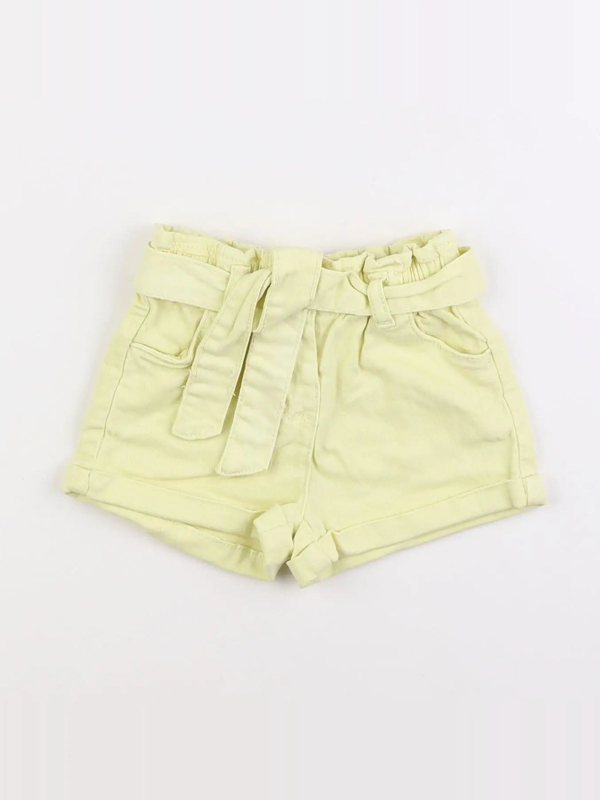 Tape à l'oeil - short jaune - 6 mois