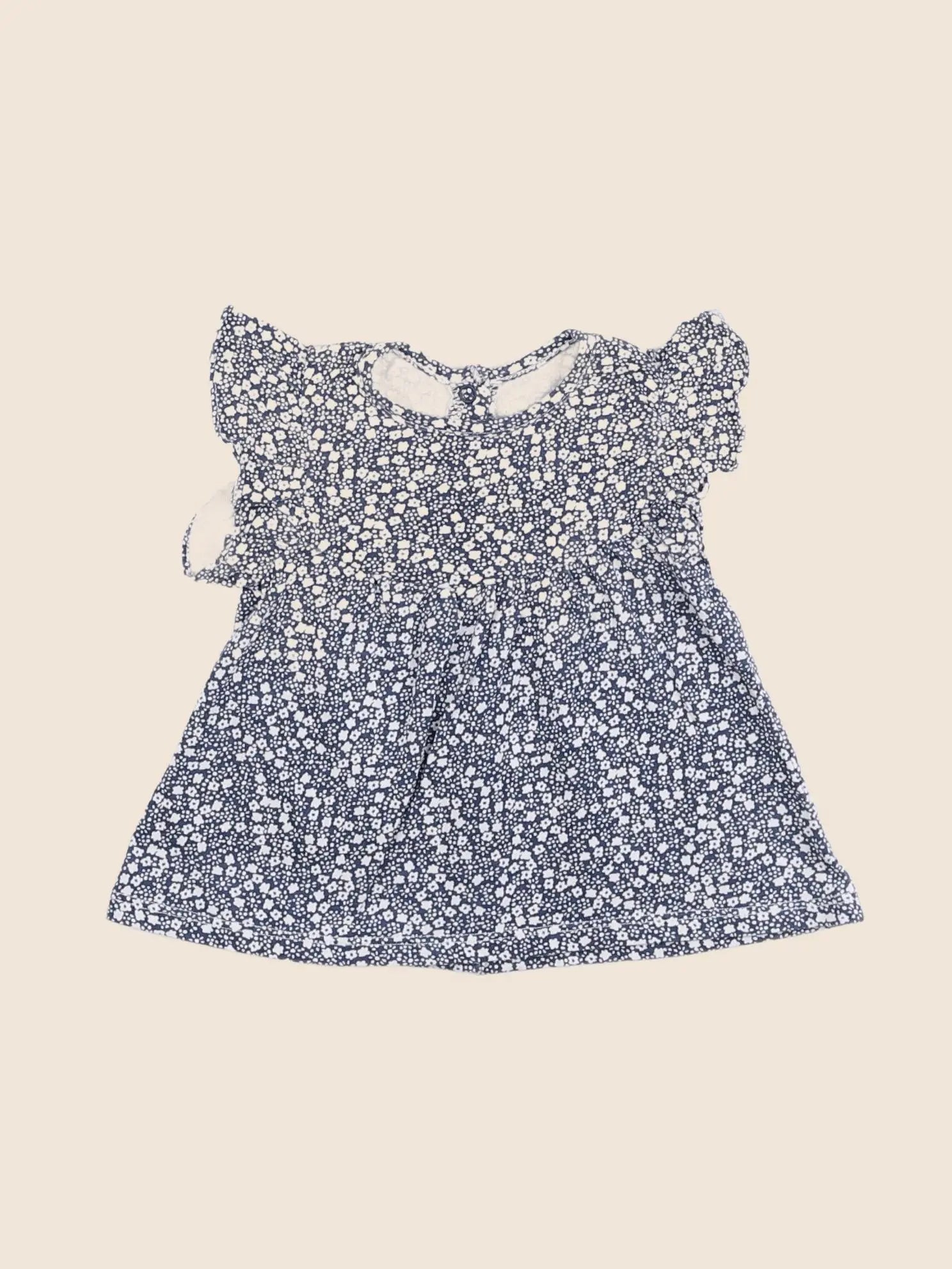 Vertbaudet - blouse bleu - 3 mois