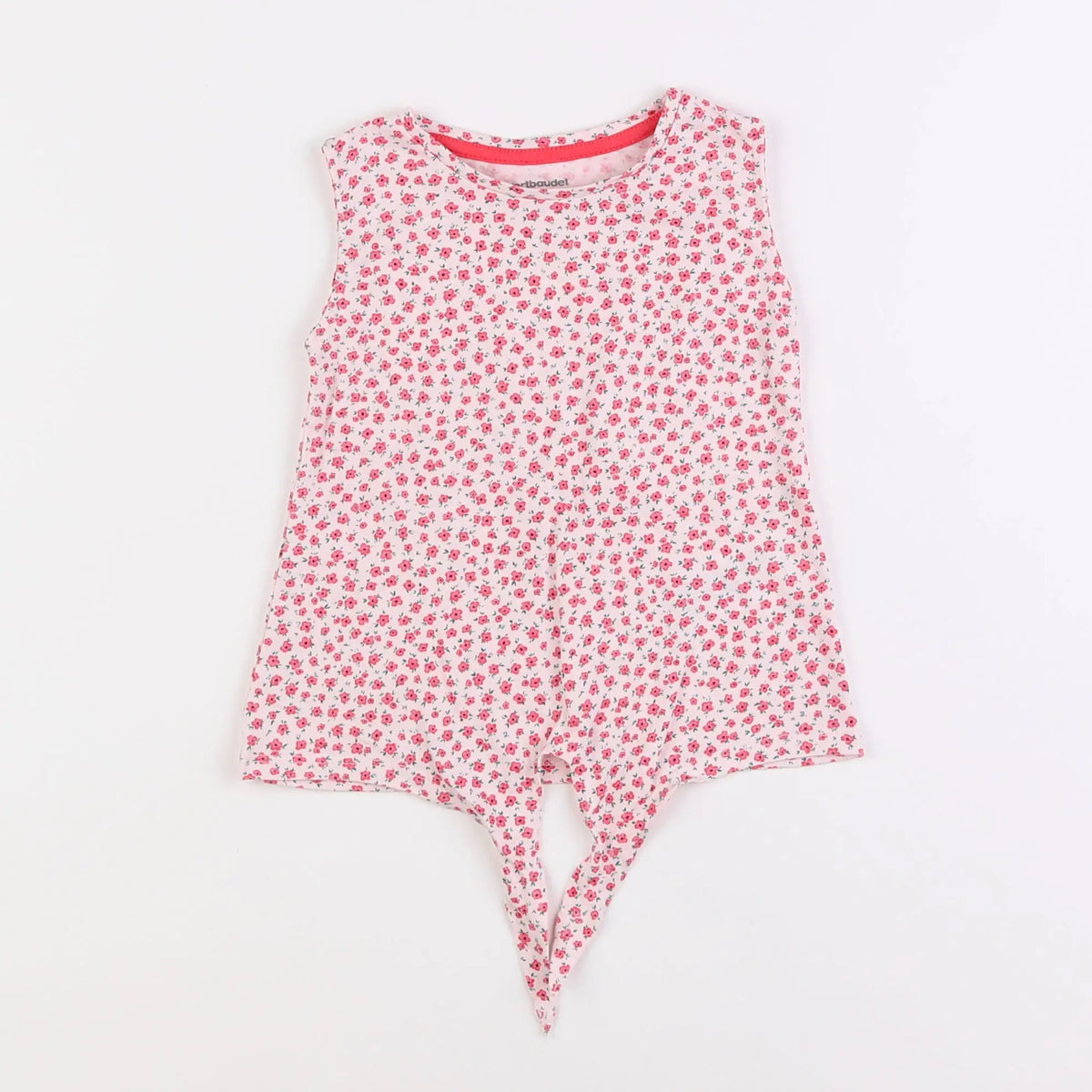 Vertbaudet - tee-shirt rose - 2 ans
