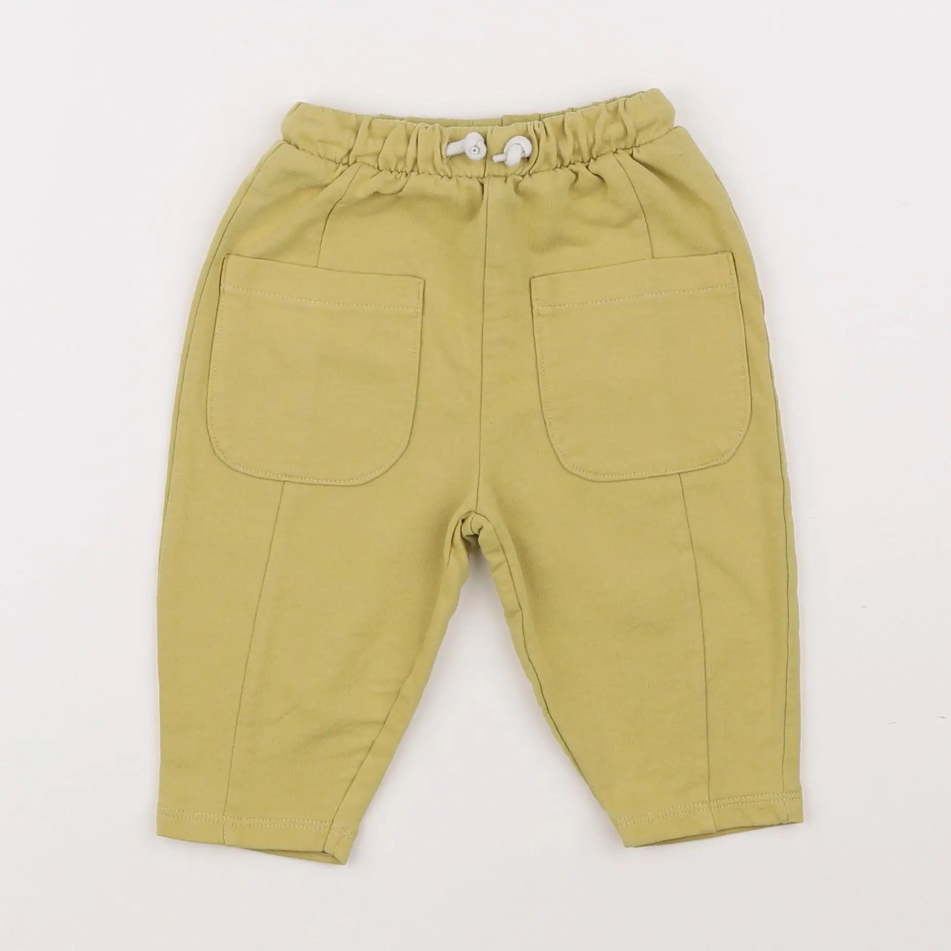 Vertbaudet - jogging jaune - 12 mois