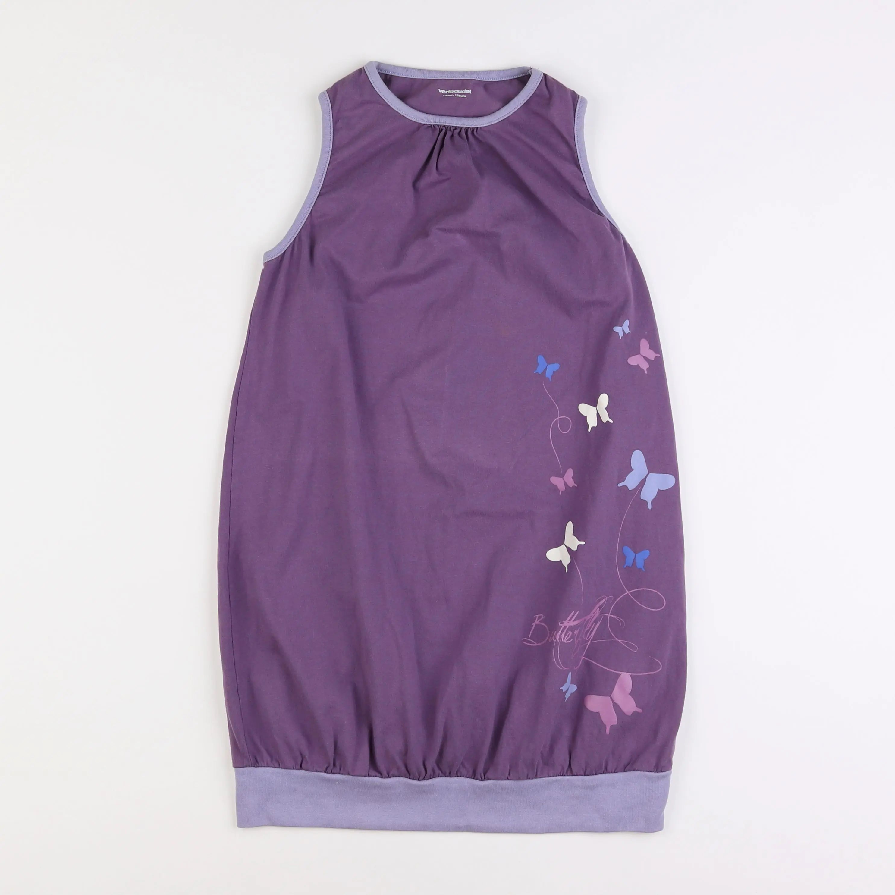 Vertbaudet - robe violet - 10 ans