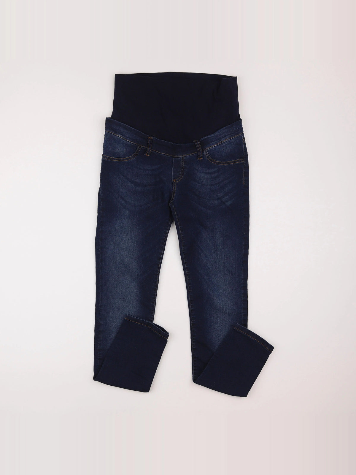 Envie de fraise - jean grossesse bleu - 36 à 38