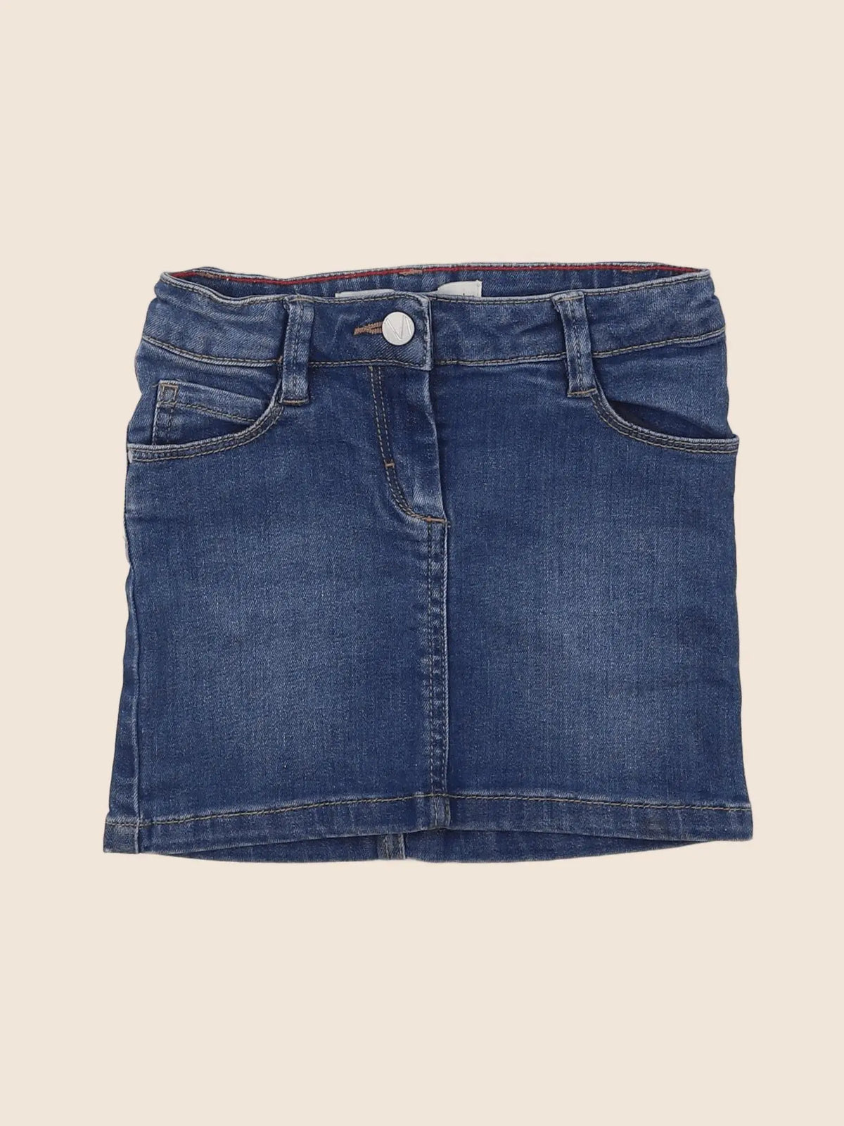 Monoprix - jupe bleu - 4 ans