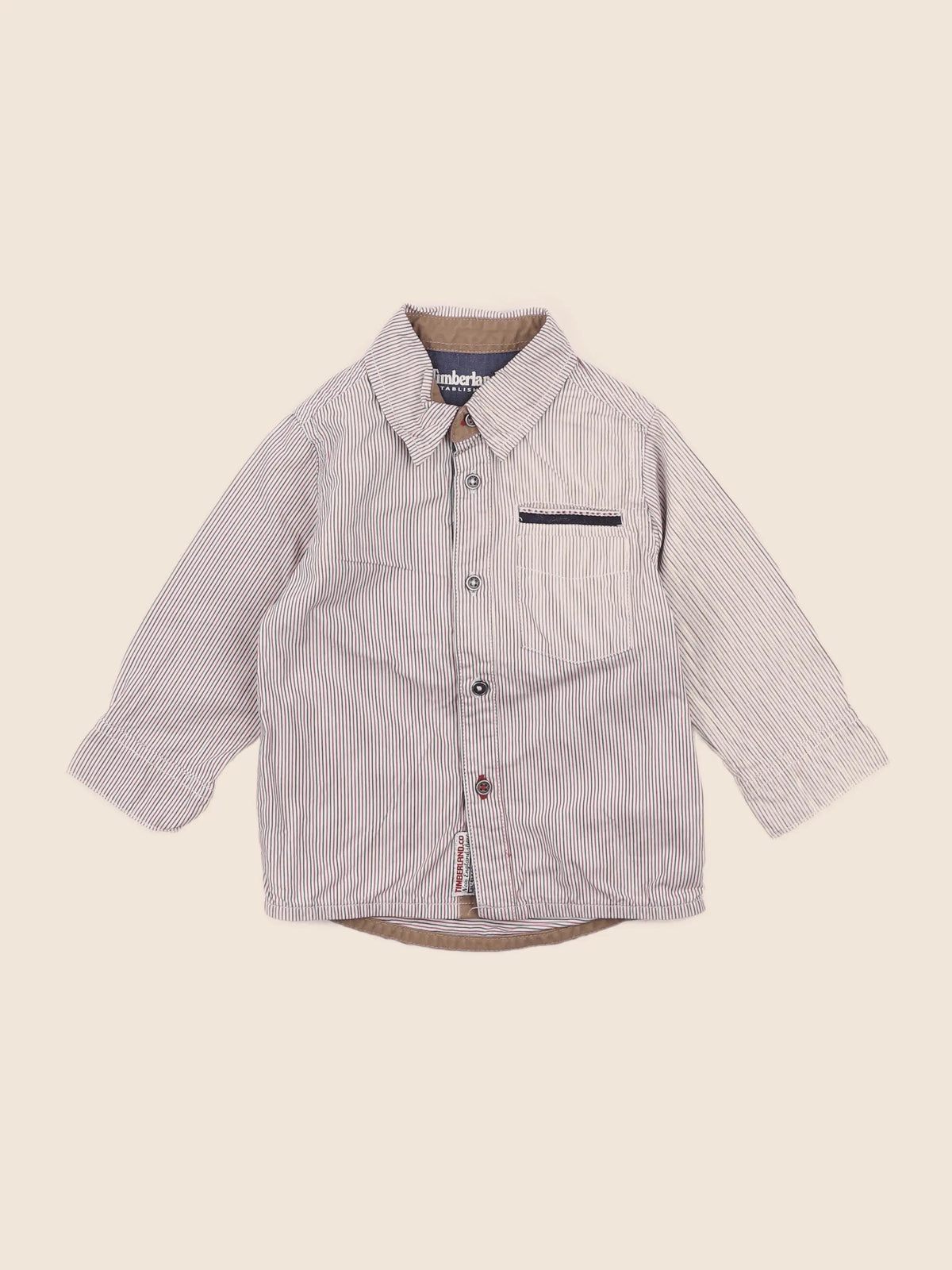 Timberland - chemise rouge - 18 mois