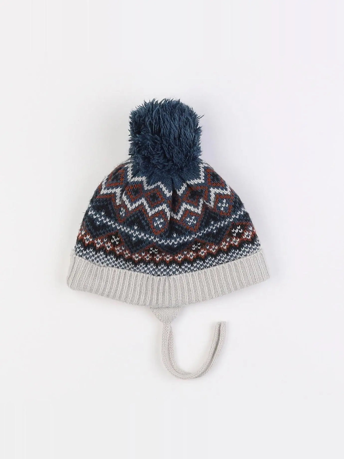 Vertbaudet - bonnet gris - 12/18 mois