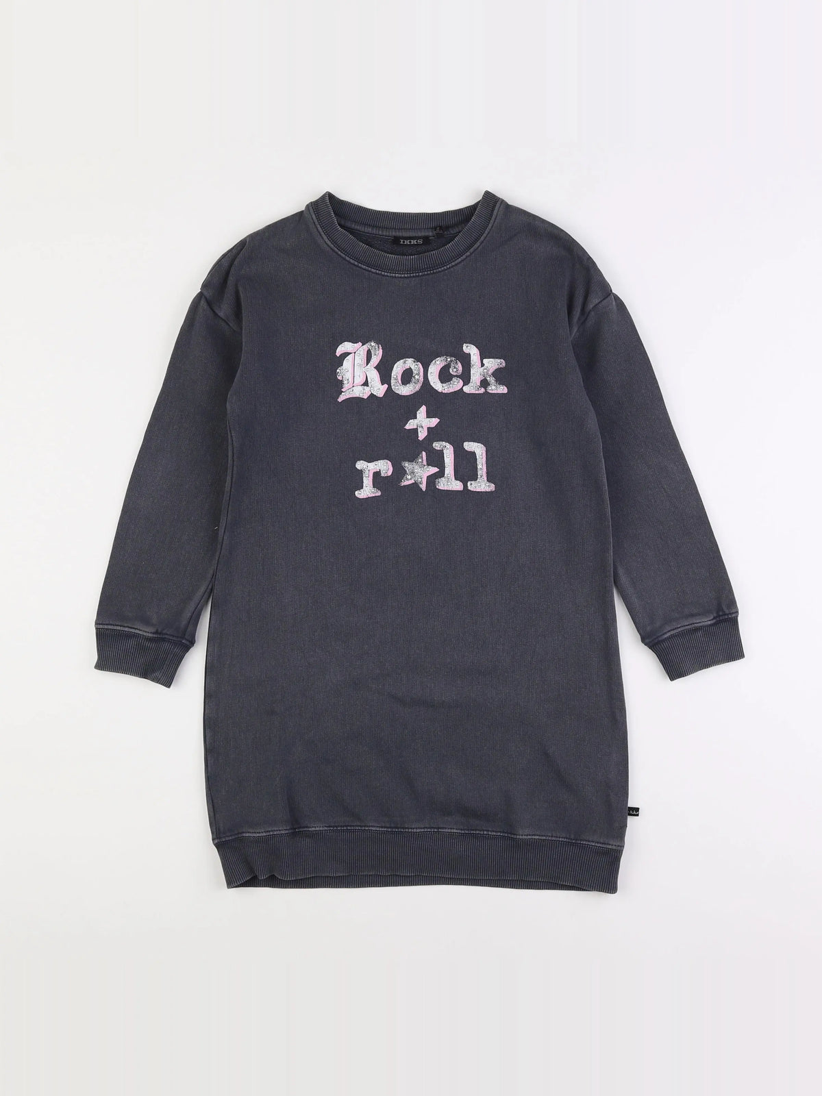 IKKS - robe gris - 8 ans