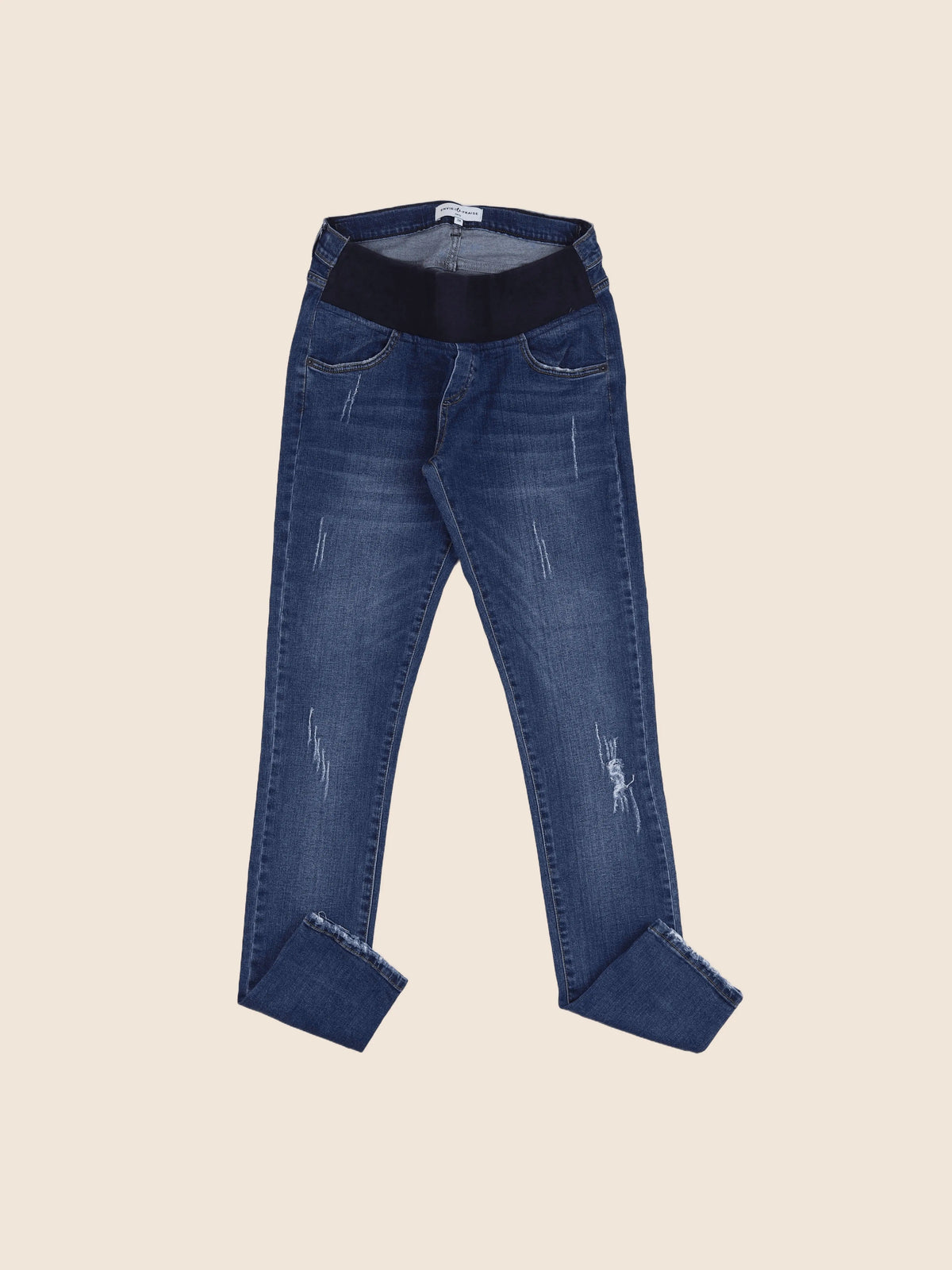 Envie de fraise - jean grossesse bleu - 38