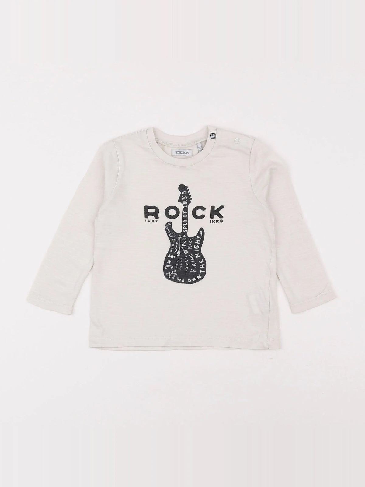 IKKS - tee-shirt blanc - 18 mois